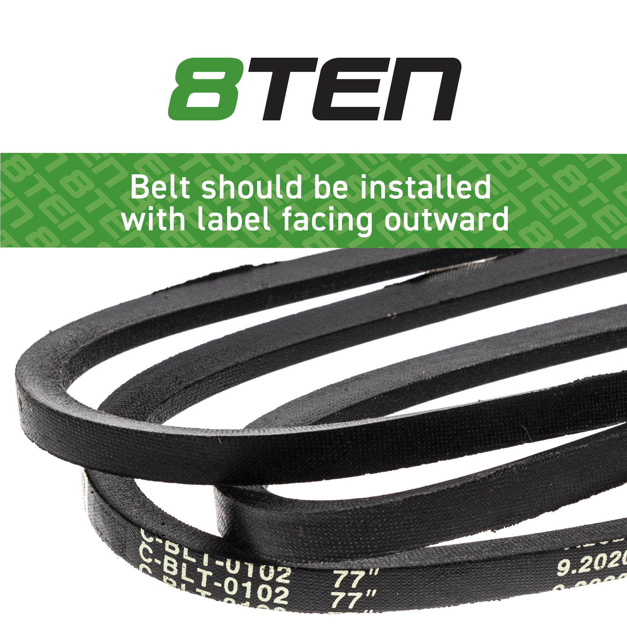 8TEN Deck Belt 37X70 037X70MA 37X70MA