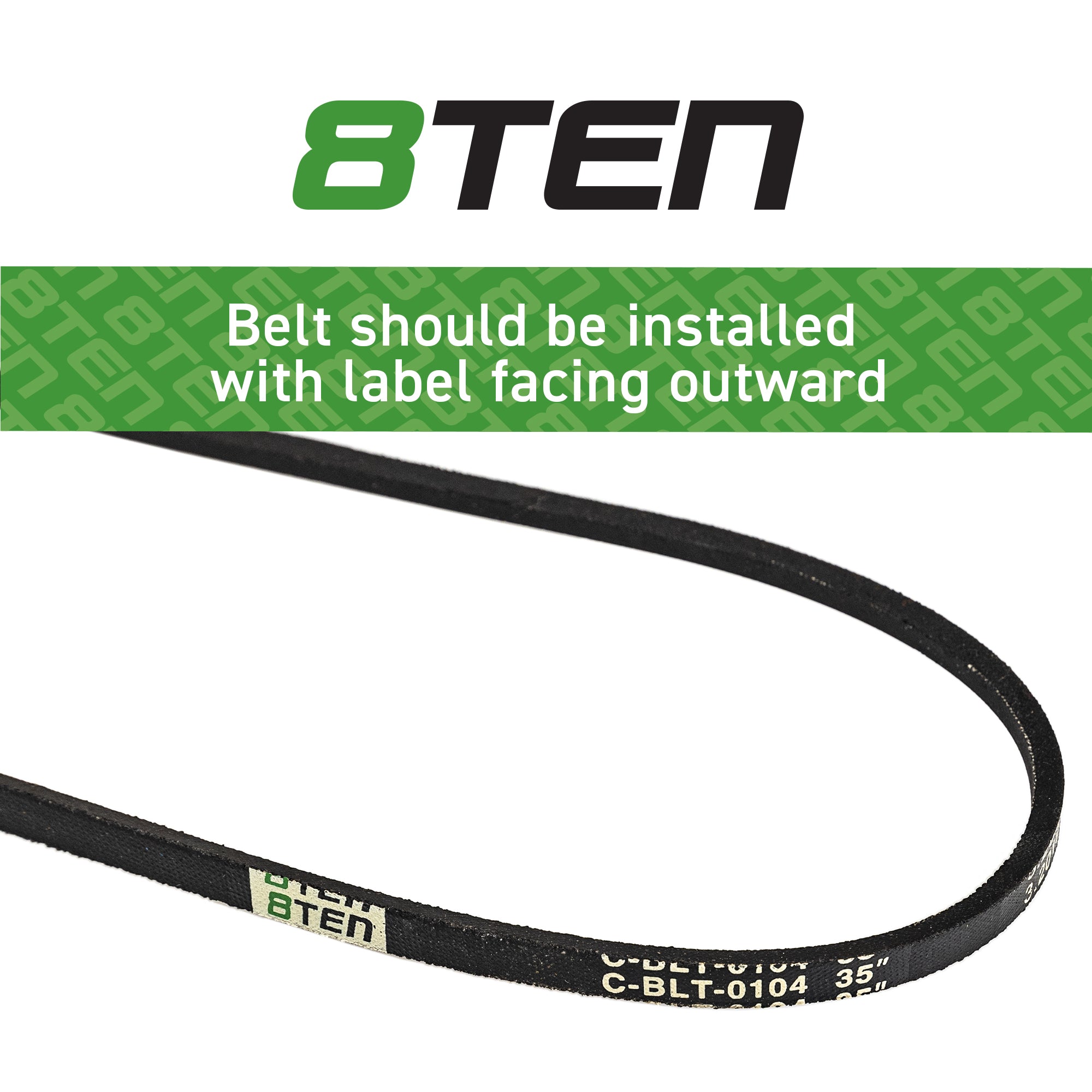 8TEN Transmission Drive Belt 91-2258