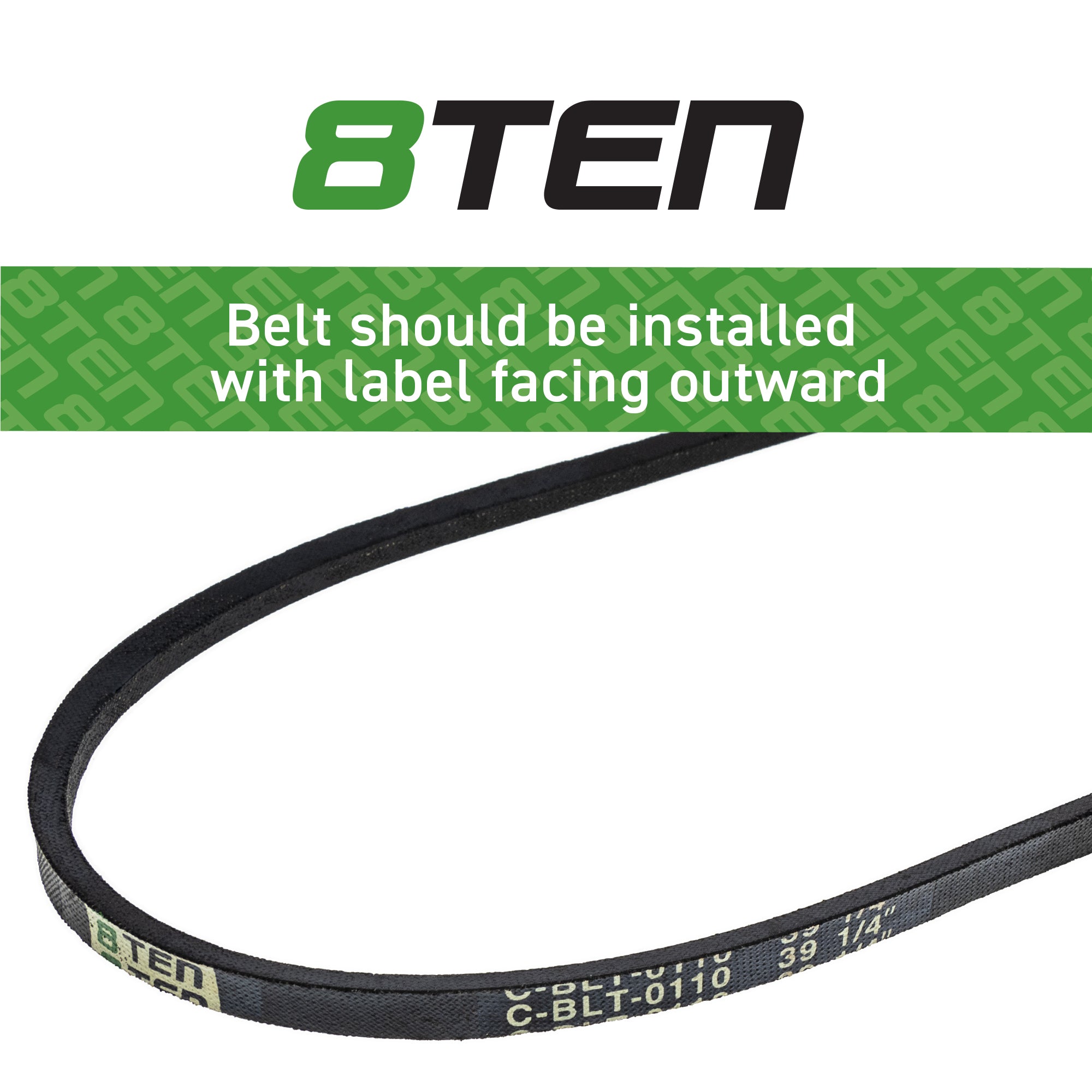 8TEN Drive Belt 954-0460 754-0460 CC-754-0460