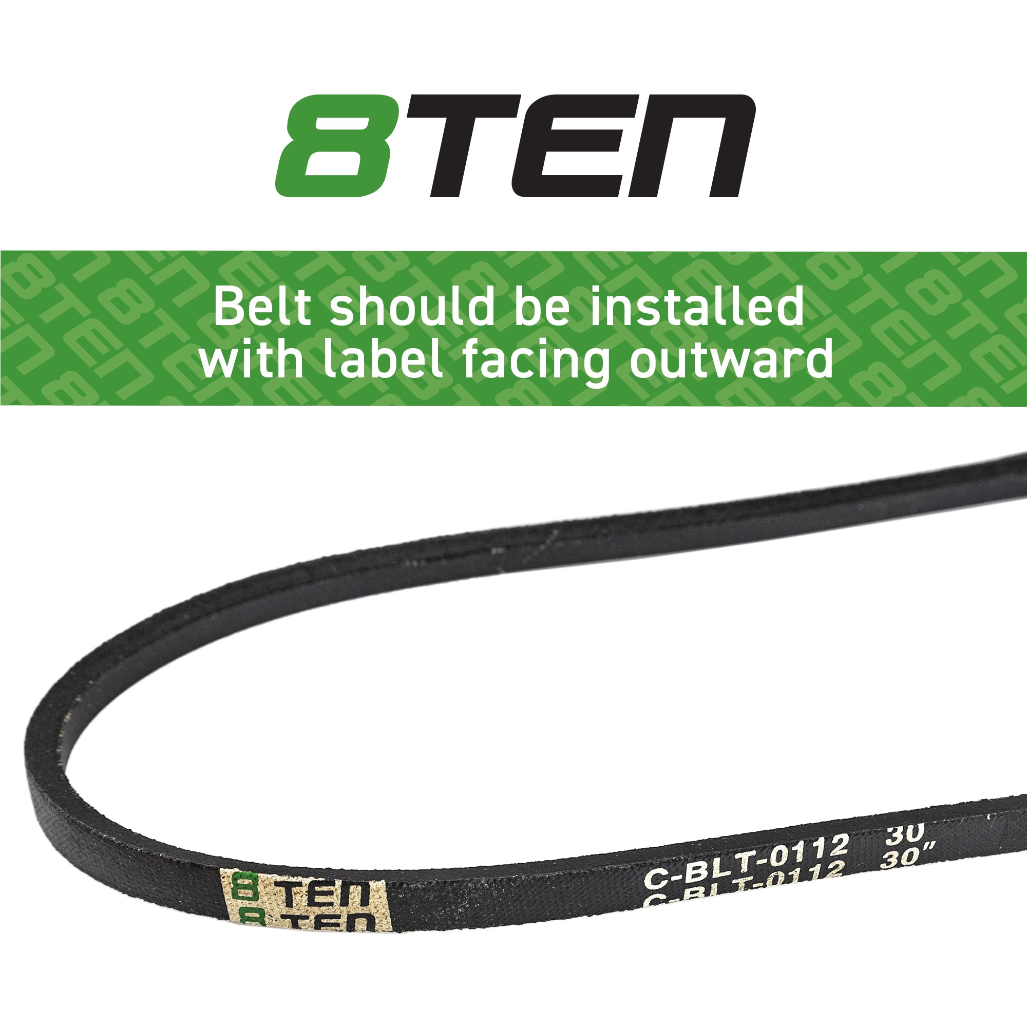 8TEN Drive Belt 954-0346 754-0346
