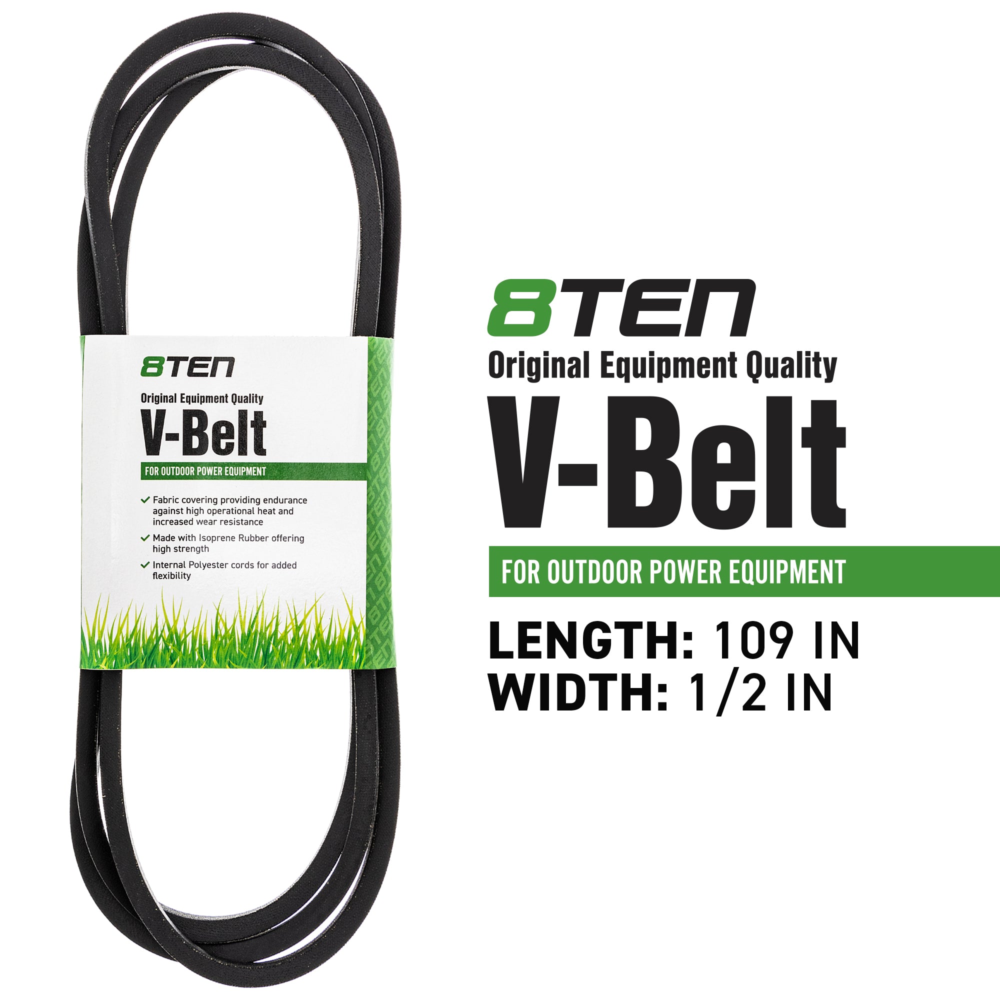 8TEN 810-CBL2344T Deck Belt for Toro Exmark Stens Oregon MTD Cub