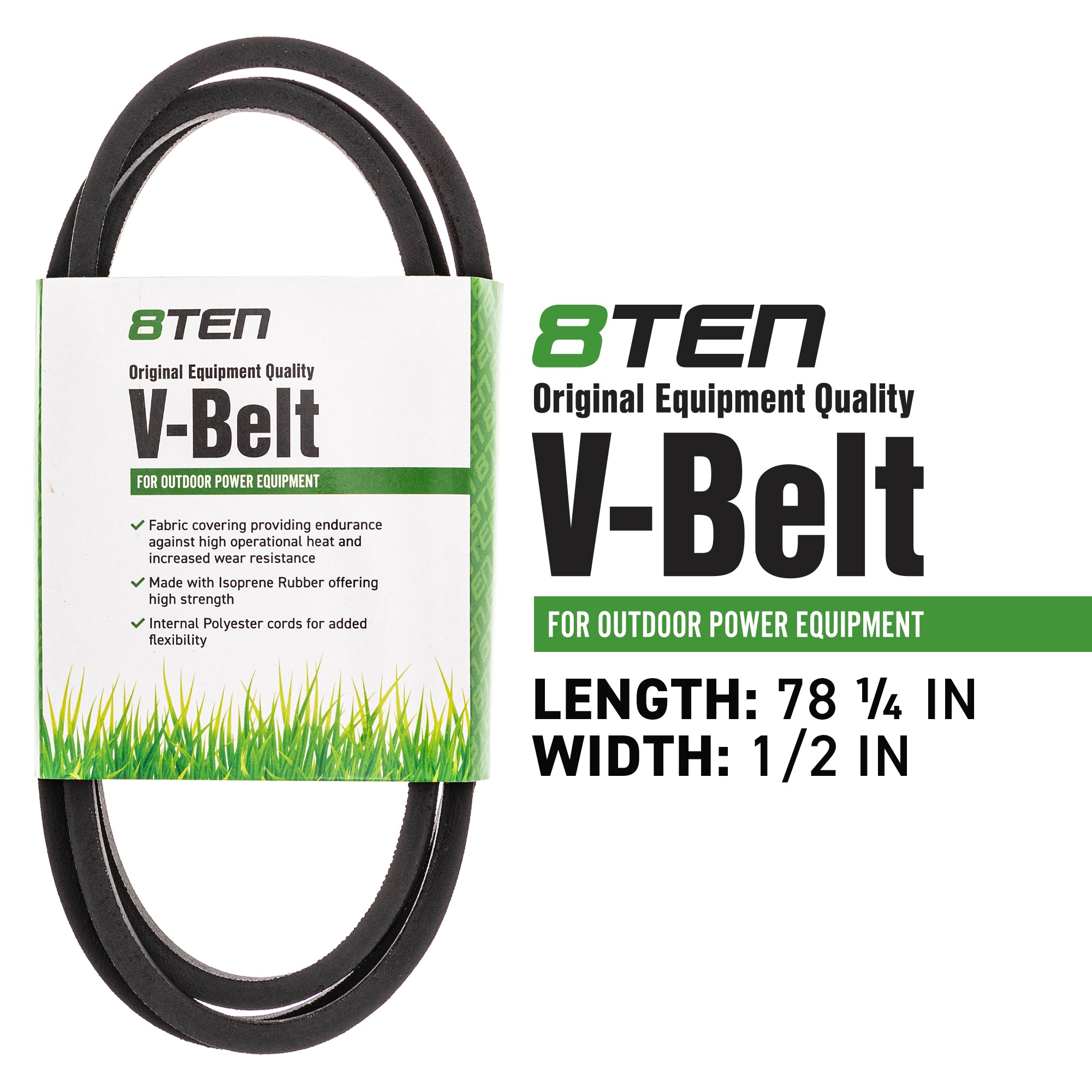 8TEN 810-CBL2347T Drive Belt for Stens Oregon MTD Cub Cadet