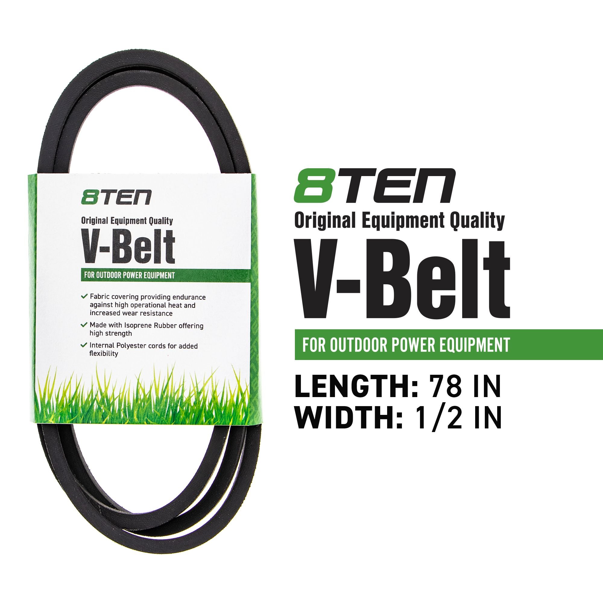 8TEN 810-CBL2350T Drive Belt for Stens MTD Cub Cadet Troy-Bilt V616G