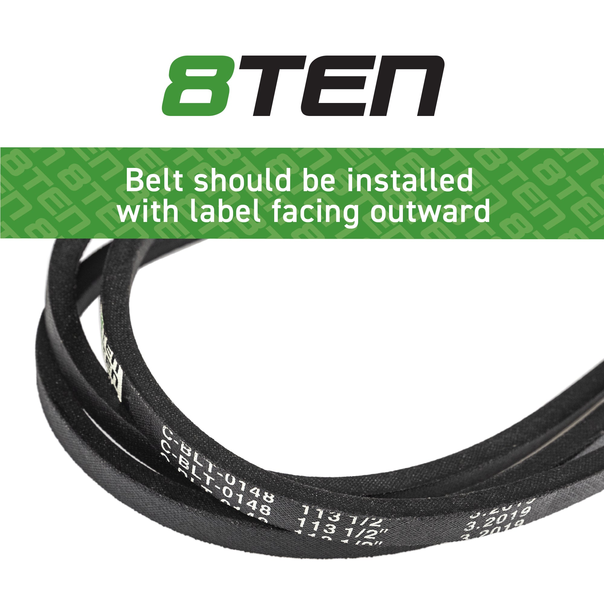 8TEN Deck Belt 754-04137 954-04137 954-04137A