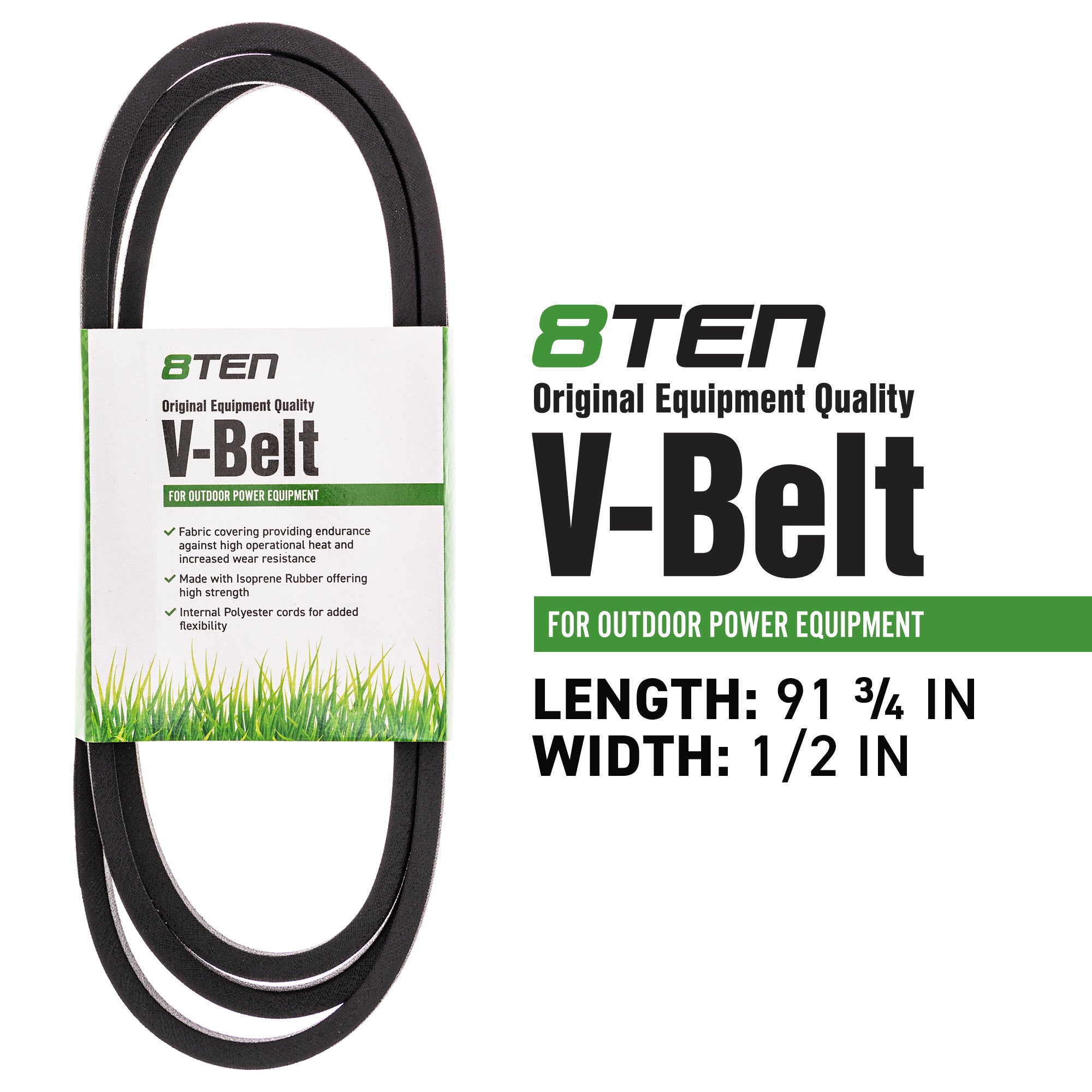 8TEN 810-CBL2372T Transmission Drive Belt for Stens Oregon MTD Cub