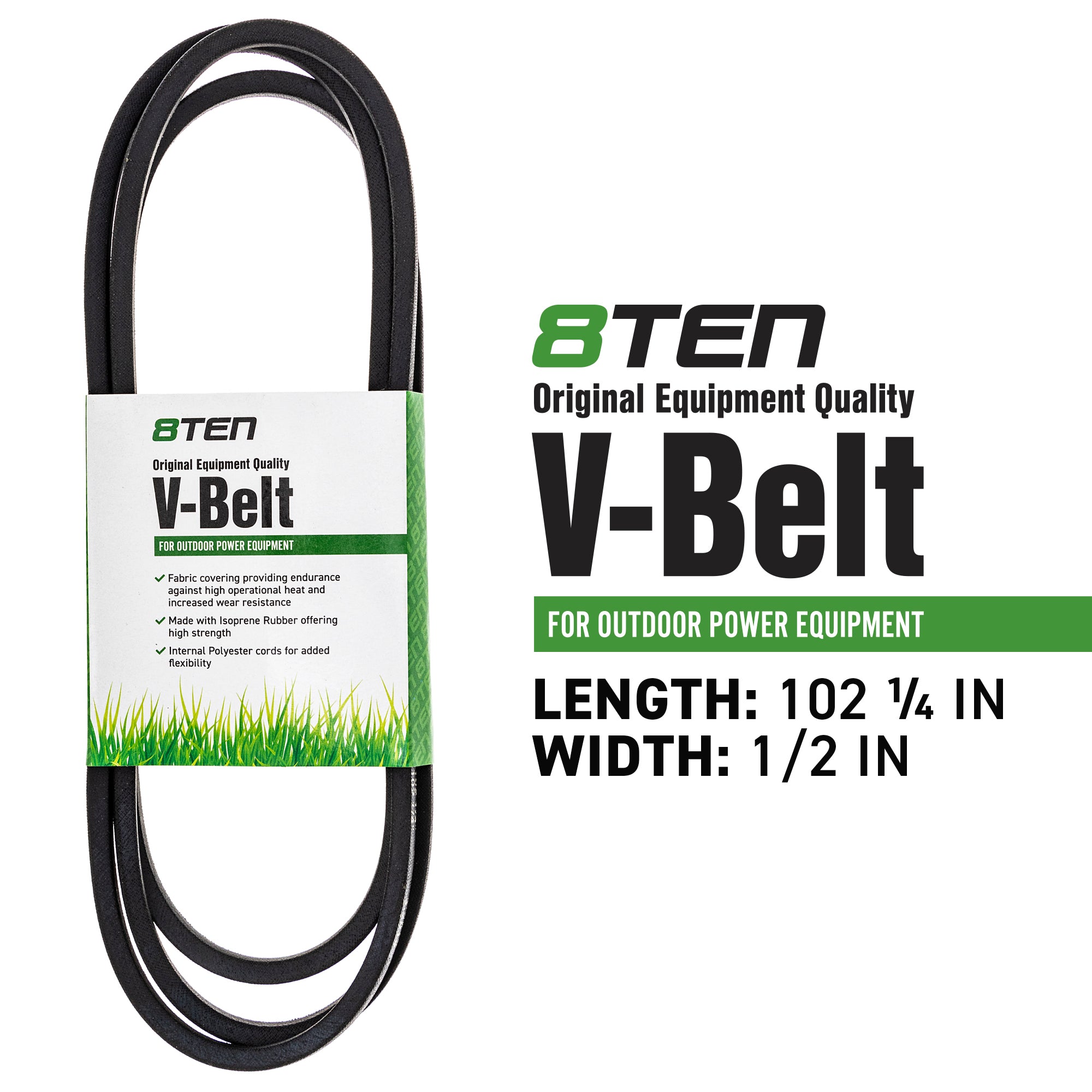 8TEN 810-CBL2377T Drive Belt for Stens MTD Cub Cadet Troy-Bilt John