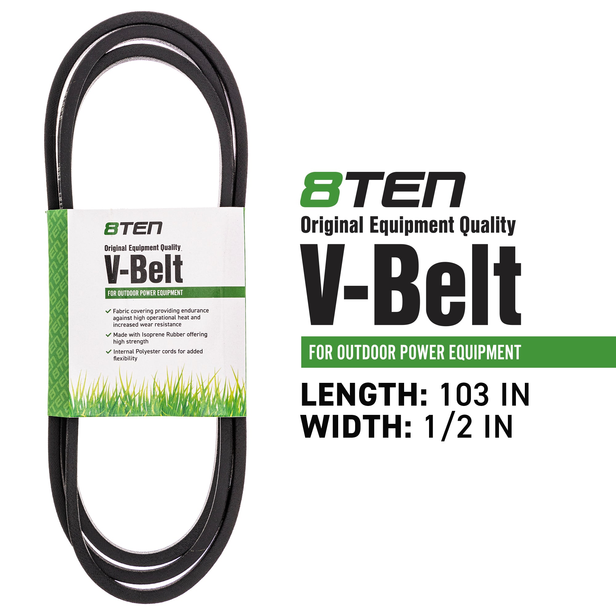 8TEN 810-CBL2383T Engine To Deck Belt for Toro Exmark-WHEELHORSE