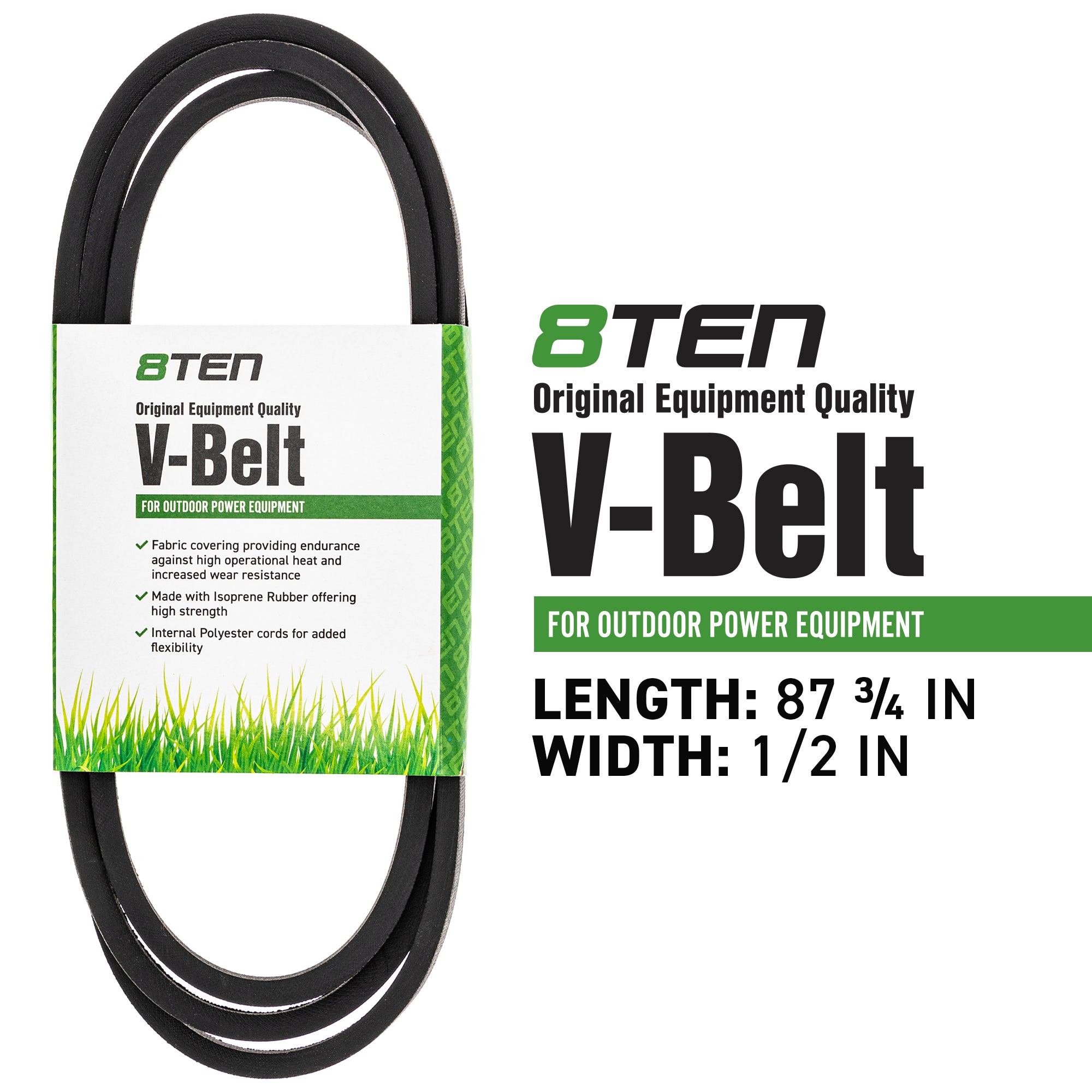 8TEN 810-CBL2384T Drive Belt for Stens Oregon MTD Cub Cadet