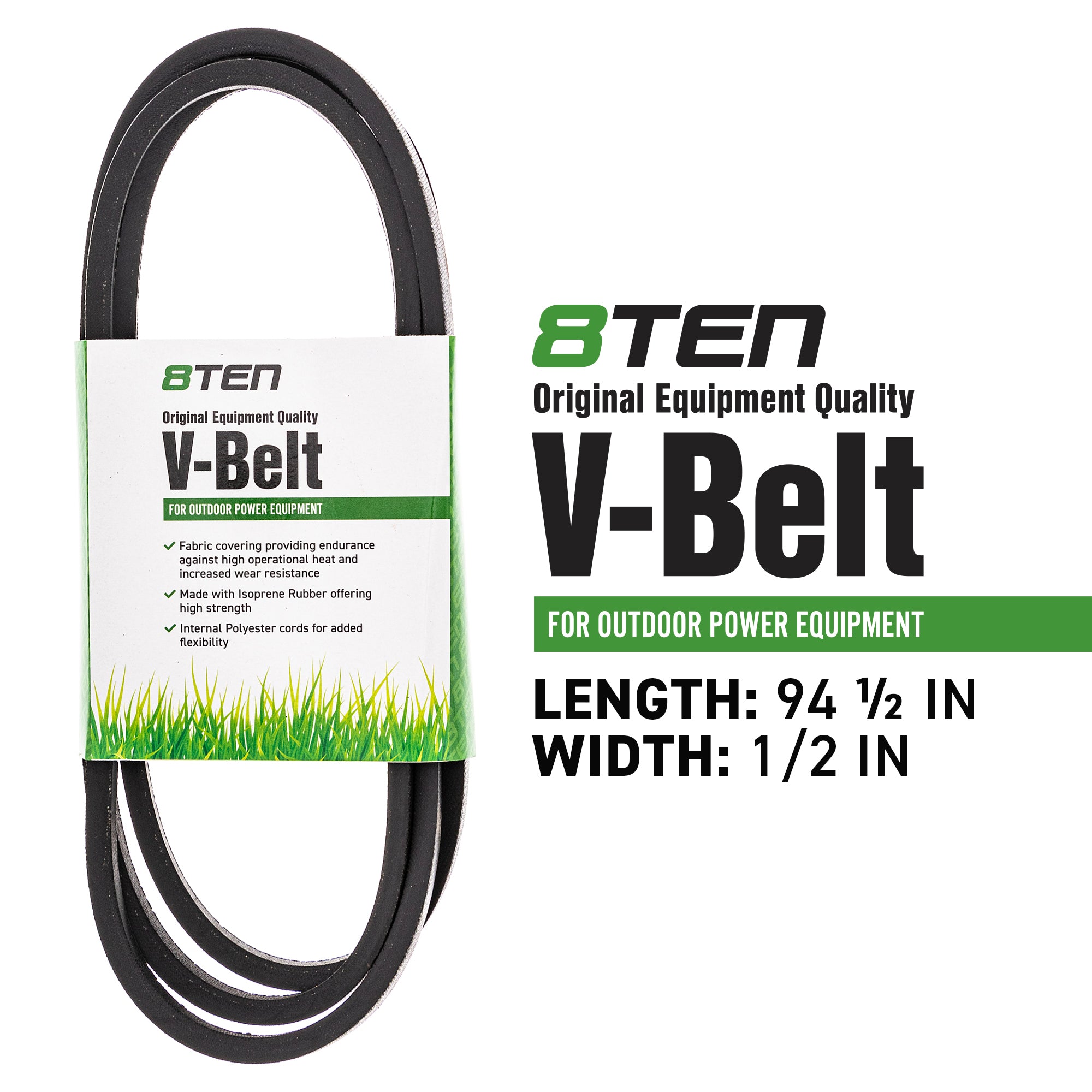 8TEN 810-CBL2386T Engine To Deck Belt for Stens Oregon MTD Cub Cadet