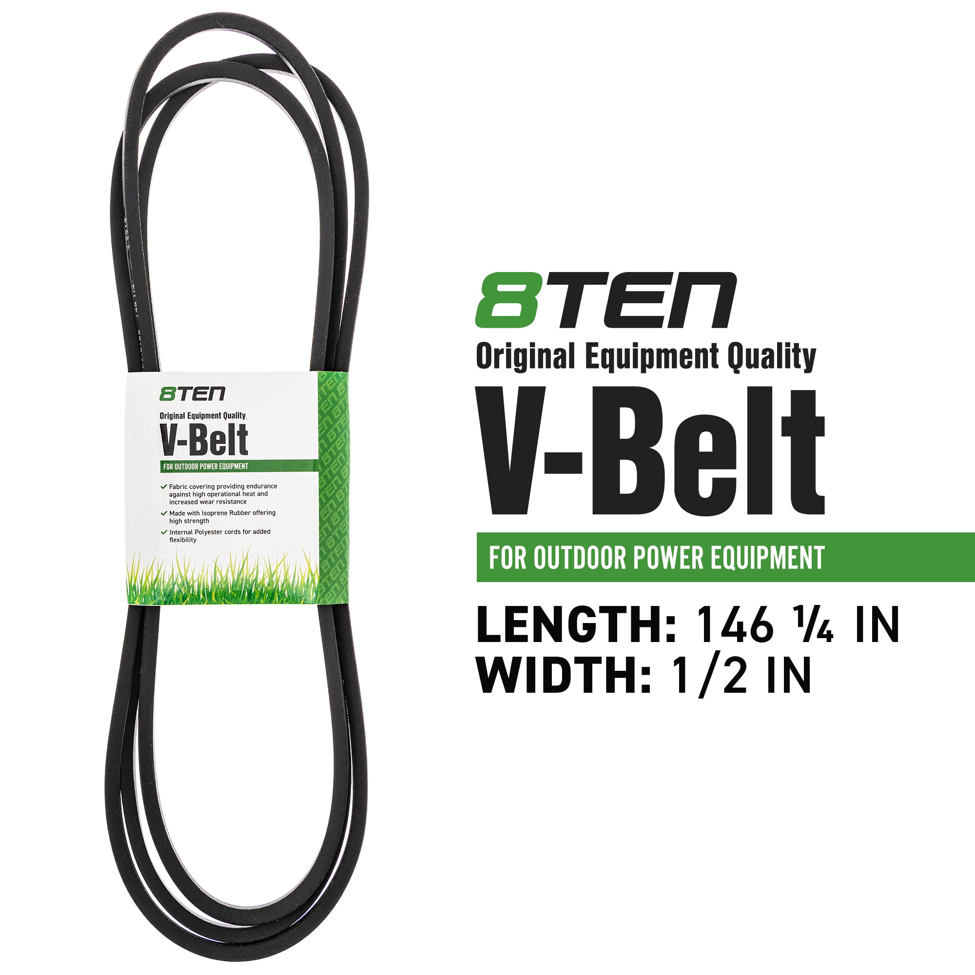 8TEN 810-CBL2387T Deck Belt for Stens Oregon MTD Cub Cadet Troy-Bilt