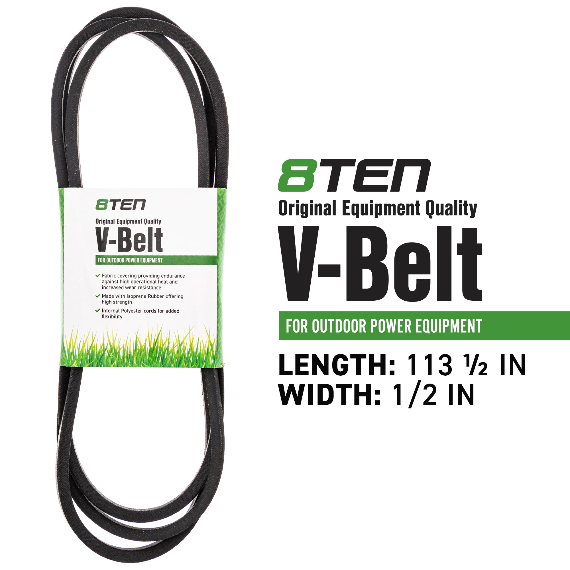 8TEN 810-CBL2388T Deck Belt for Toro Exmark Stens Oregon MTD Cub