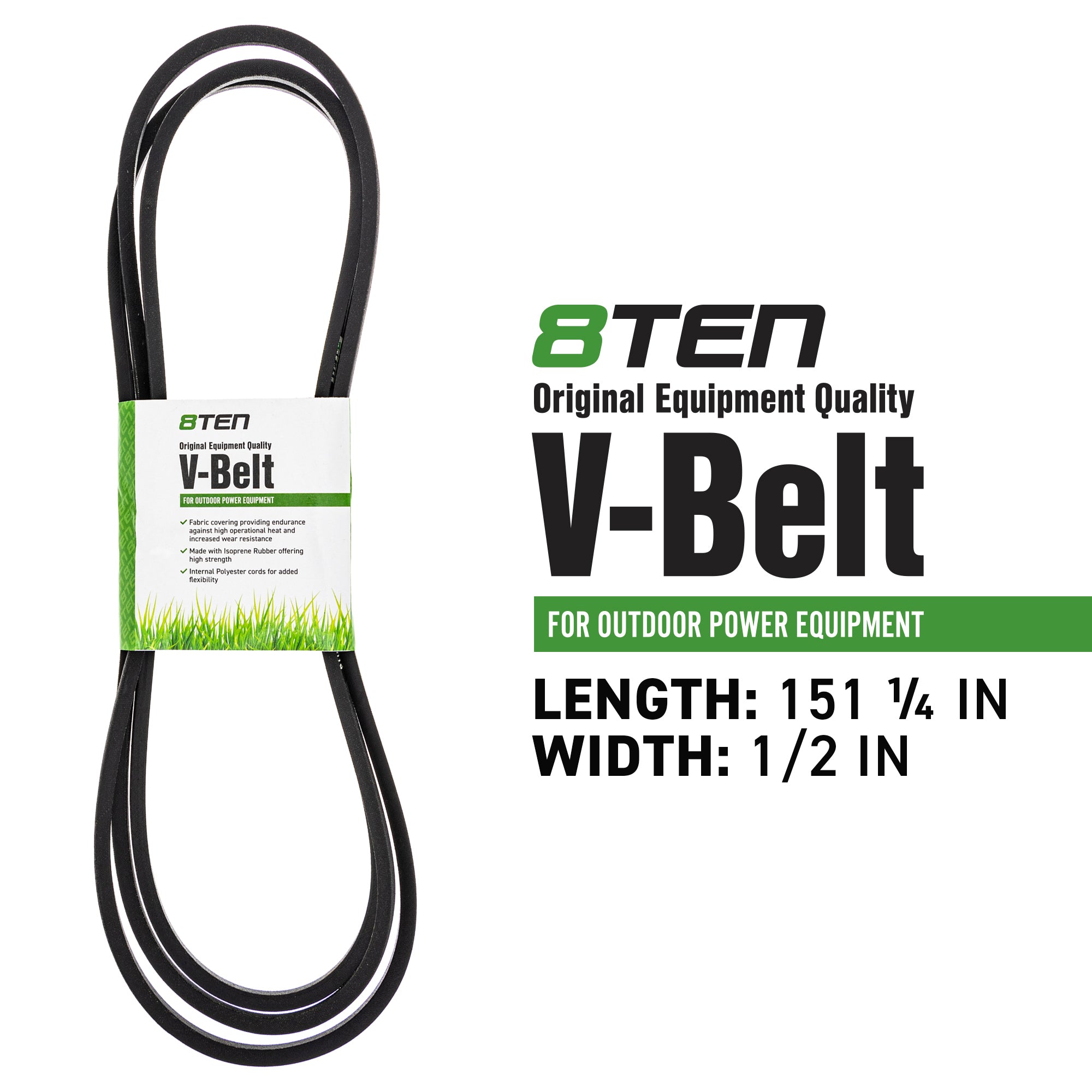 8TEN 810-CBL2393T Deck Belt for Stens Snapper Oregon ZT3000