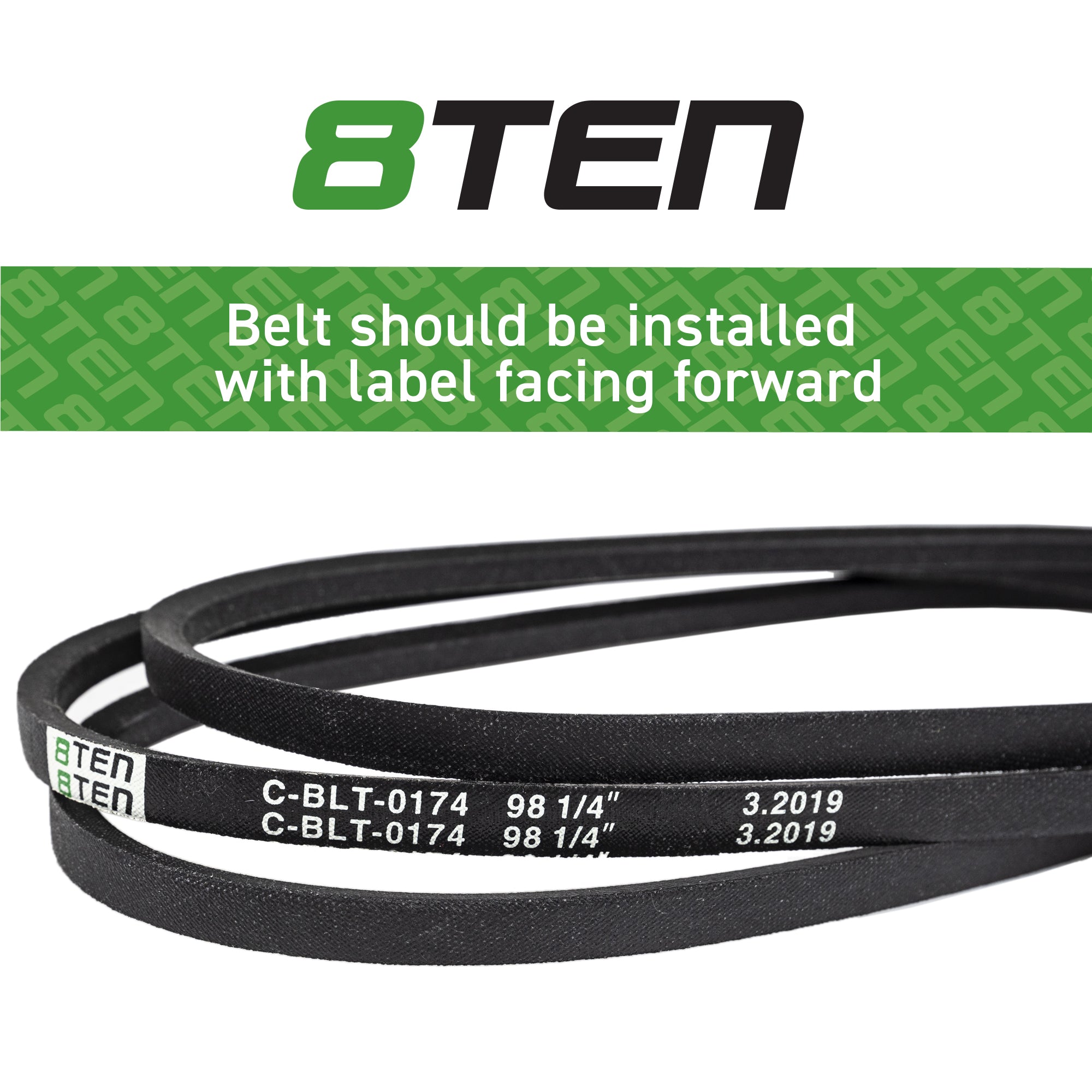 8TEN Deck Drive Belt M128733