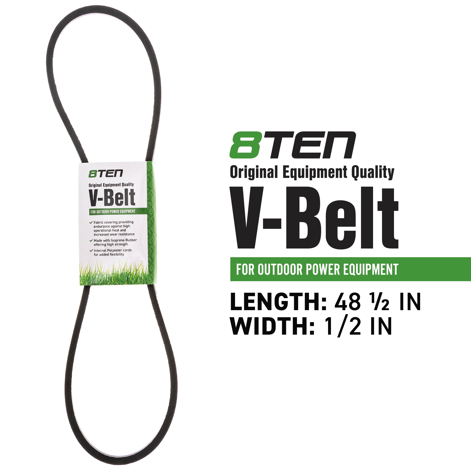 8TEN 810-CBL2390T Transmission Drive Belt for Stens Oregon MTD Cub