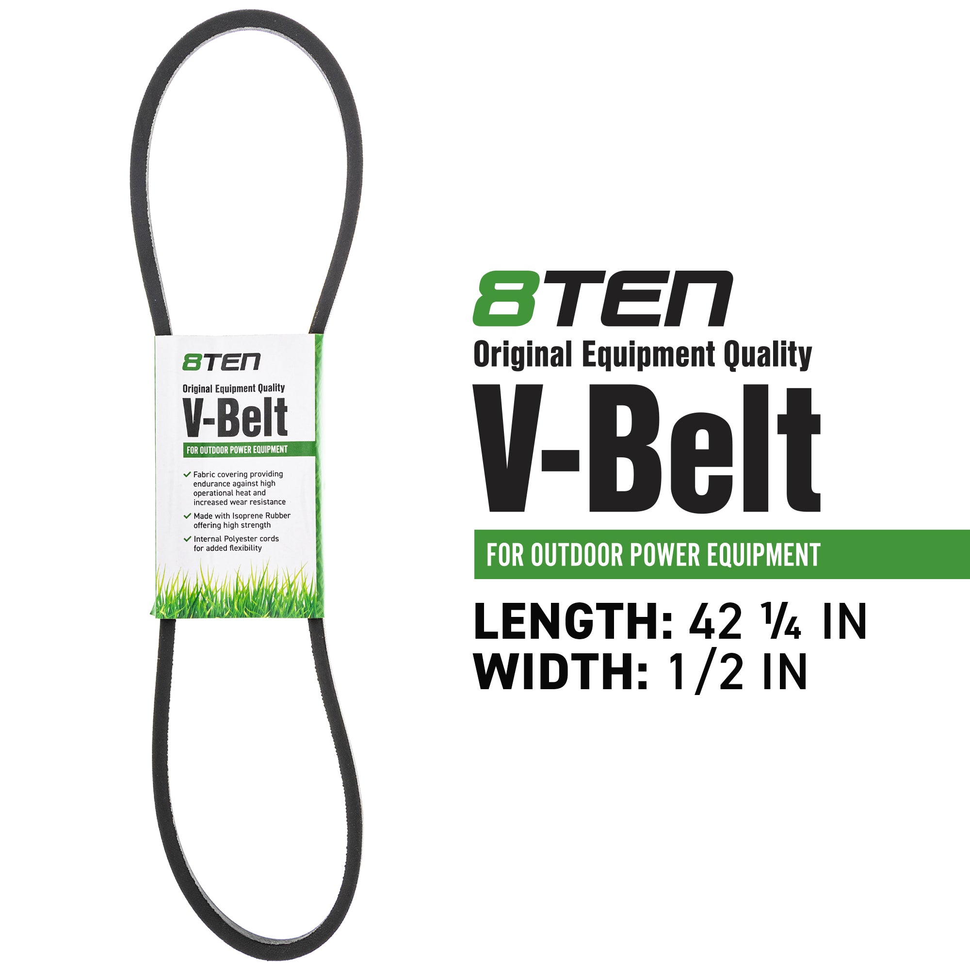 8TEN 810-CBL2307T Hydro Drive Belt for Stens John Deere ZT2752