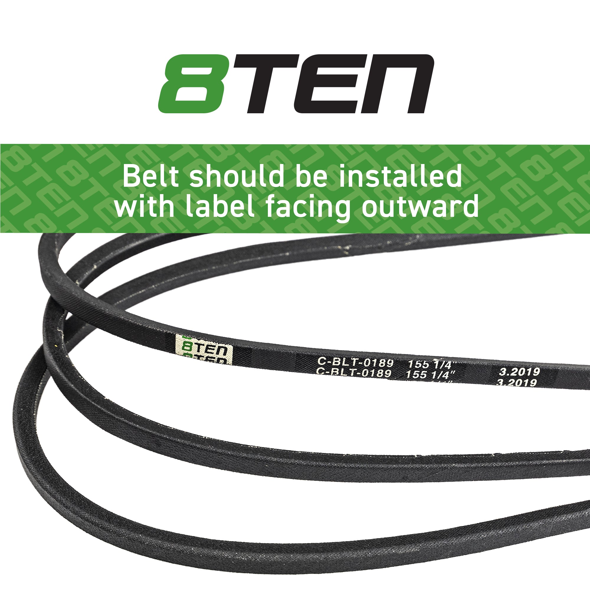 8TEN Deck Belt 5023255SM 5023255 1724507 771999 5100880