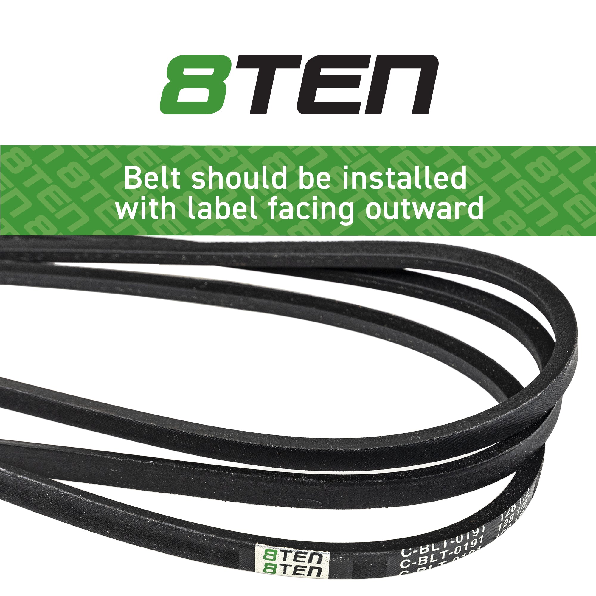 8TEN Deck Drive Belt 07241700