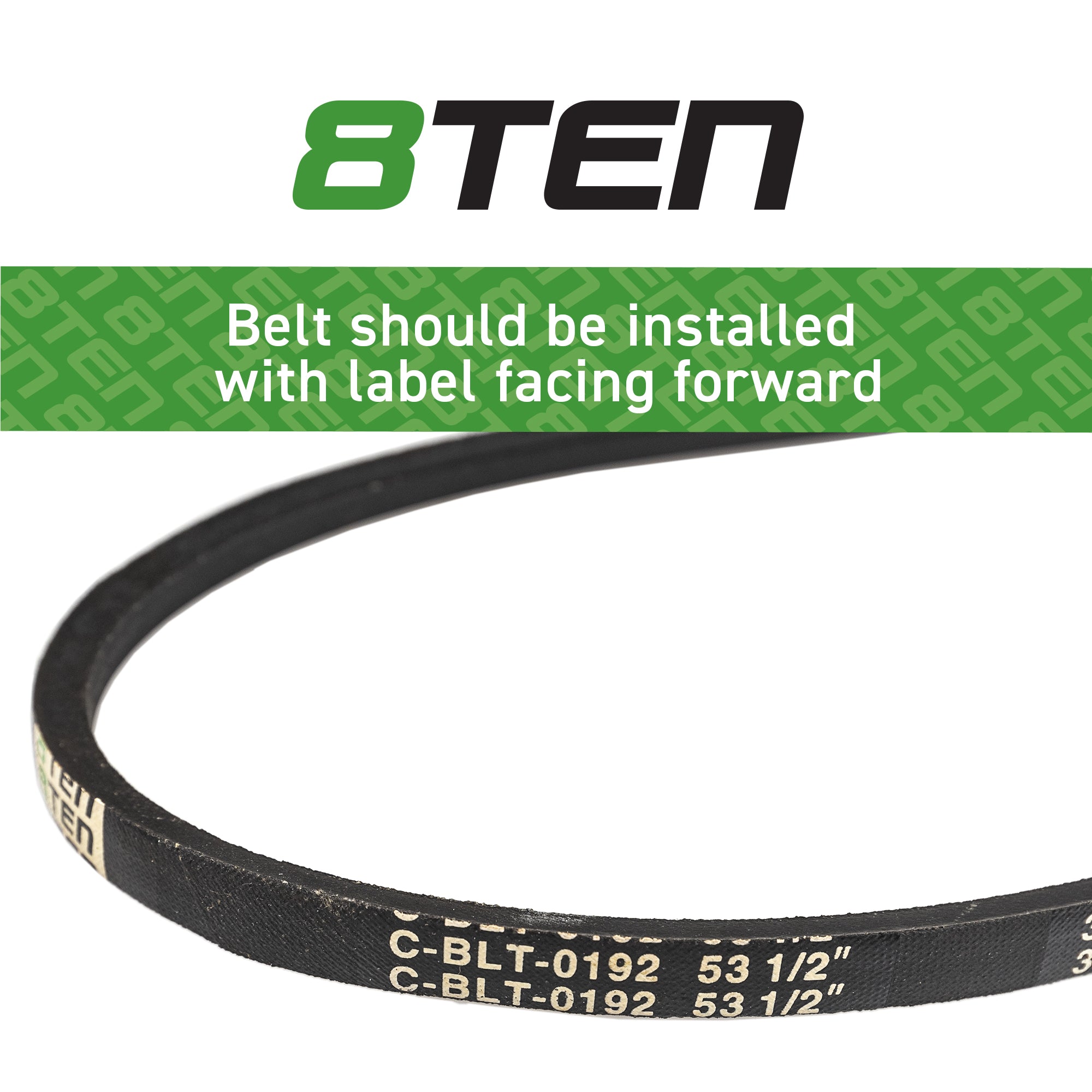8TEN Deck Belt 037X57MA 37X57 37X57MA