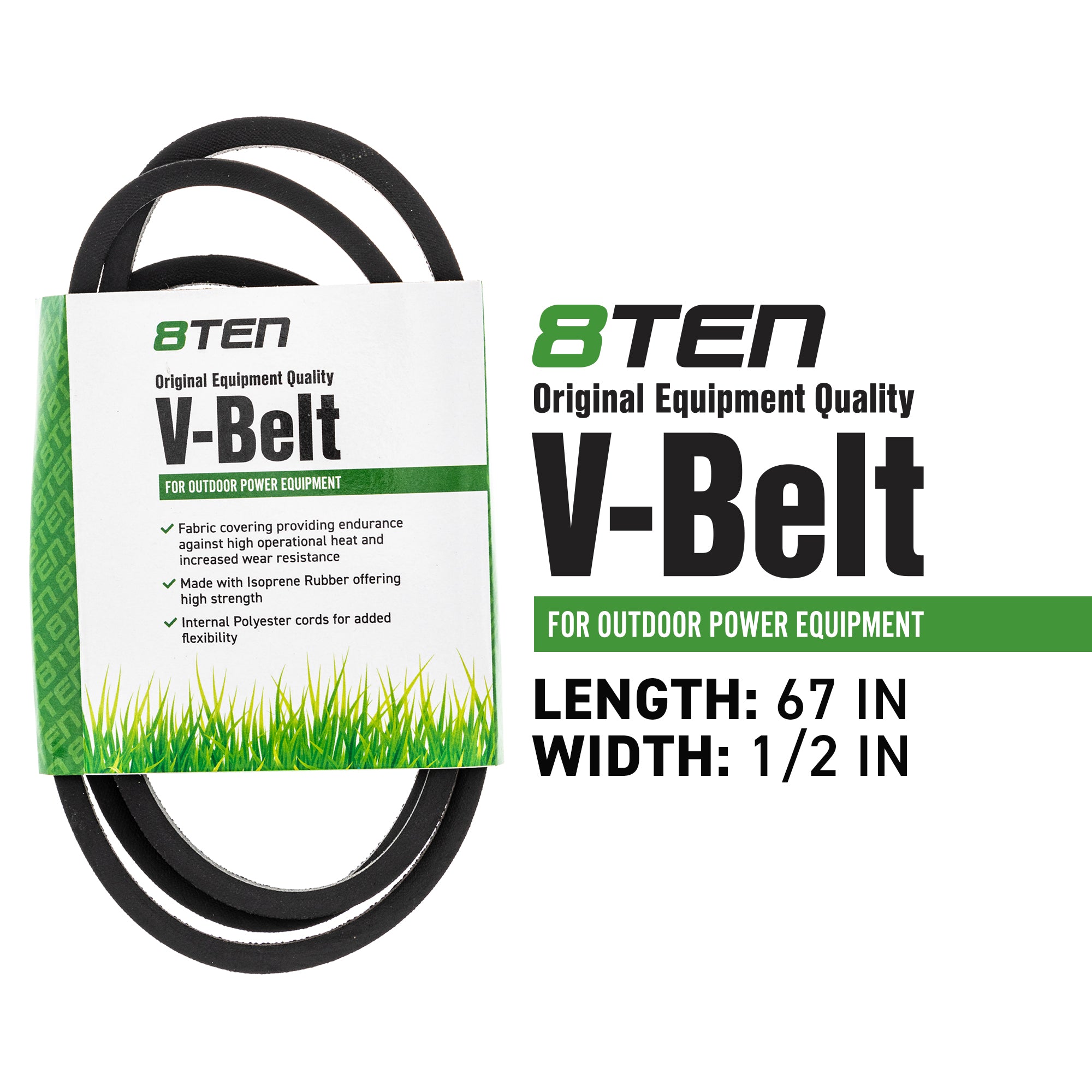 8TEN 810-CBL2317T Belt for Stens MTD Cub Cadet Troy-Bilt ZT1-54