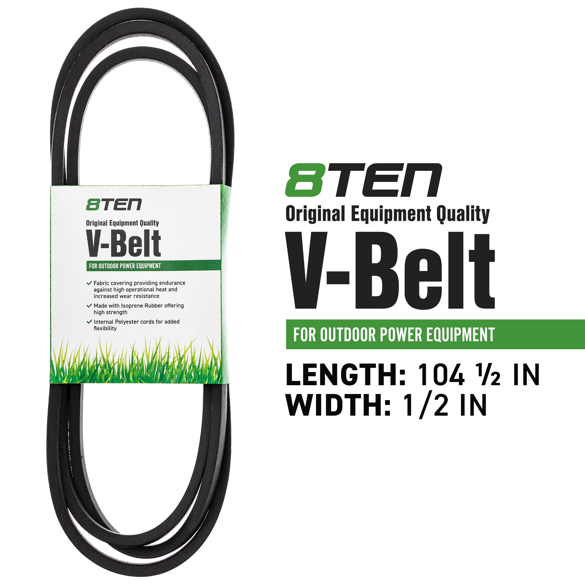 8TEN 810-CBL2319T Deck Belt for Stens Oregon MTD Cub Cadet Troy-Bilt