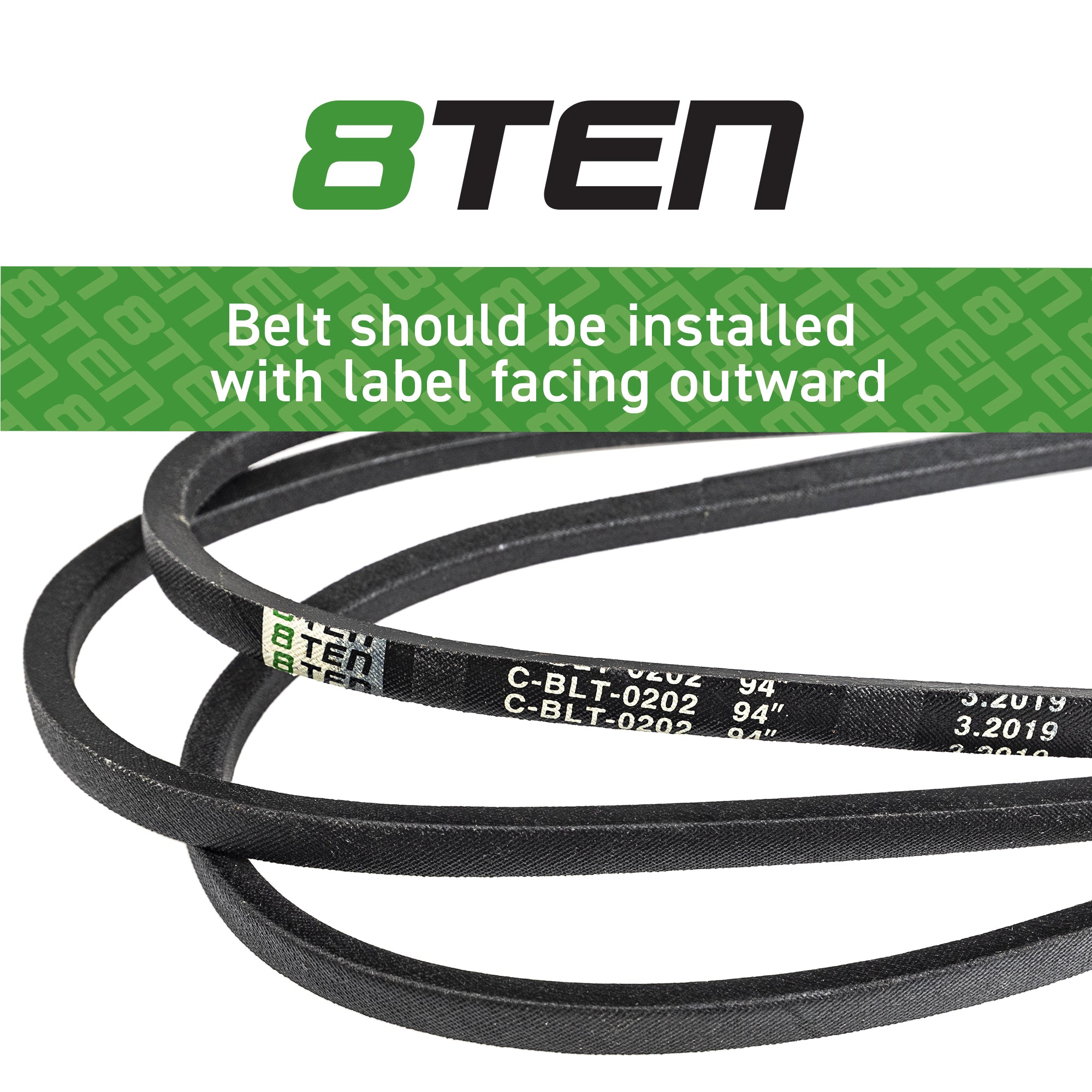 8TEN PTO Clutch Belt 110884X 532110884