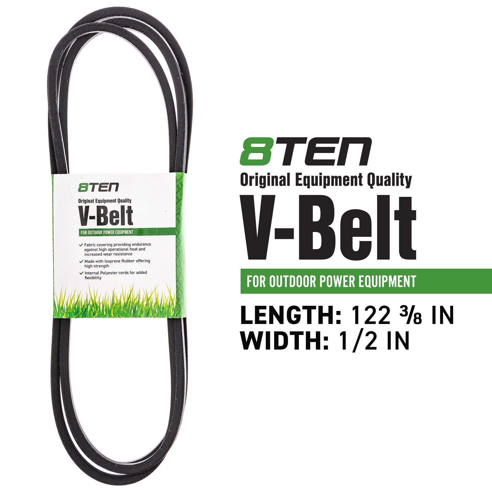 8TEN 810-CBL2428T Deck Belt for Stens MTD Cub Cadet Troy-Bilt Cadet