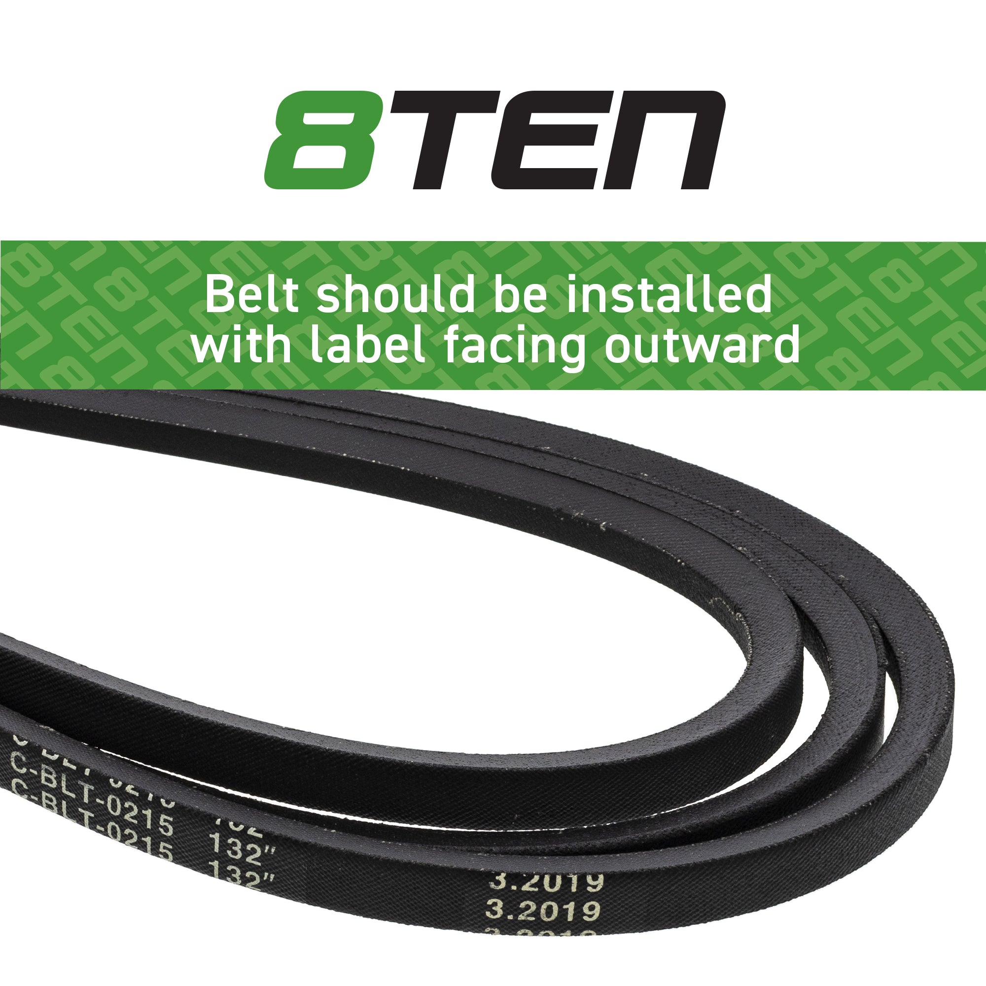 8TEN Deck Belt 07241500 92-6991 78-6240
