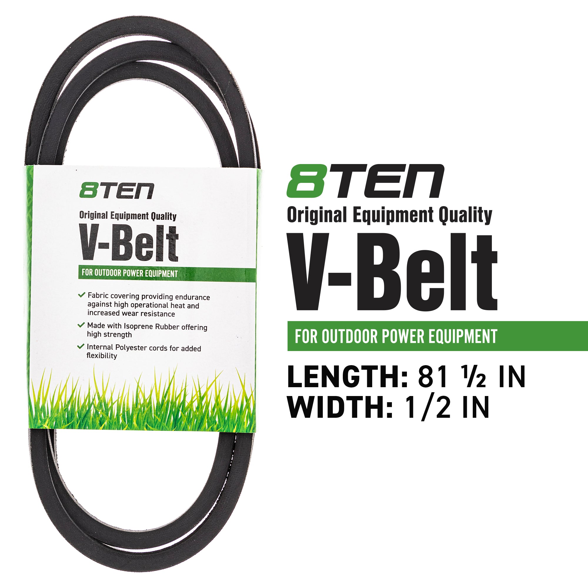 8TEN 810-CBL2439T Mule Drive Belt for Stens MTD Cub Cadet Troy-Bilt