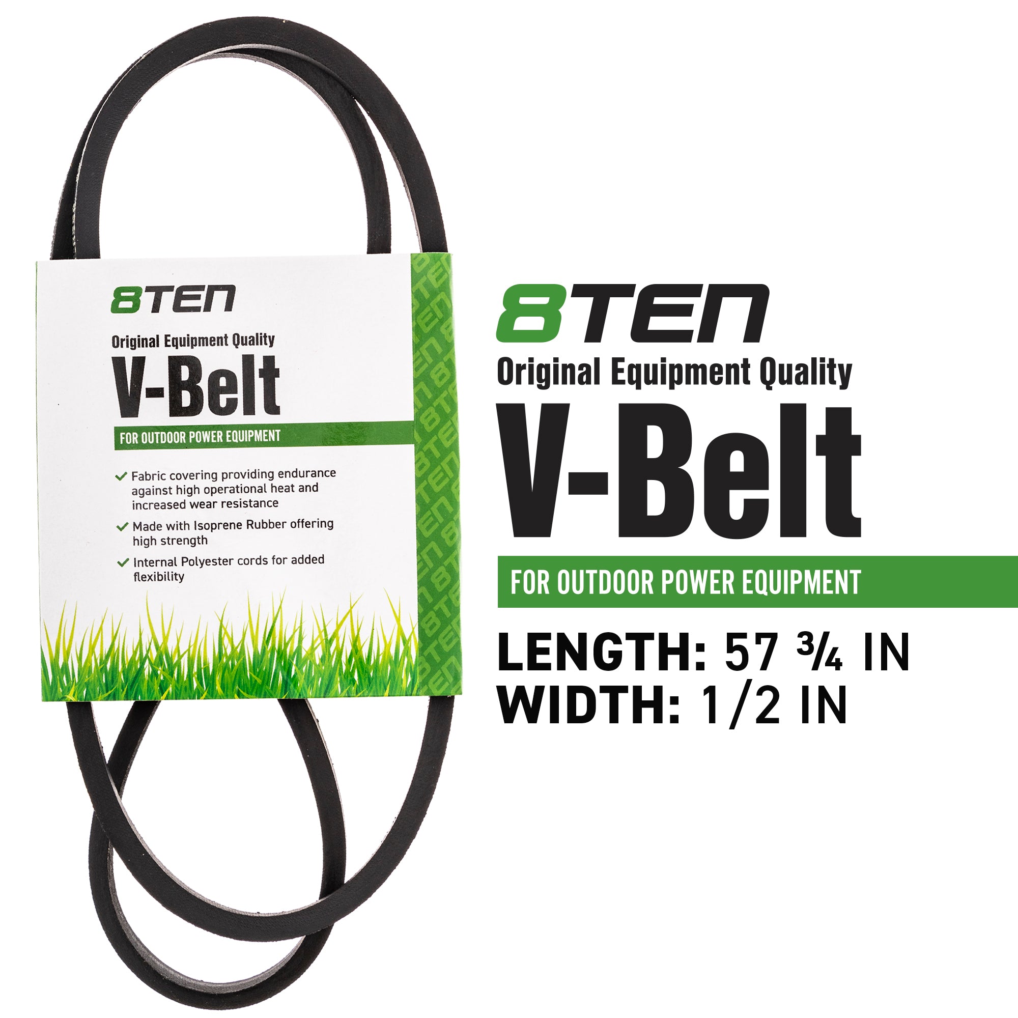 8TEN 810-CBL2440T Drive Belt for Stens Oregon MTD Cub Cadet