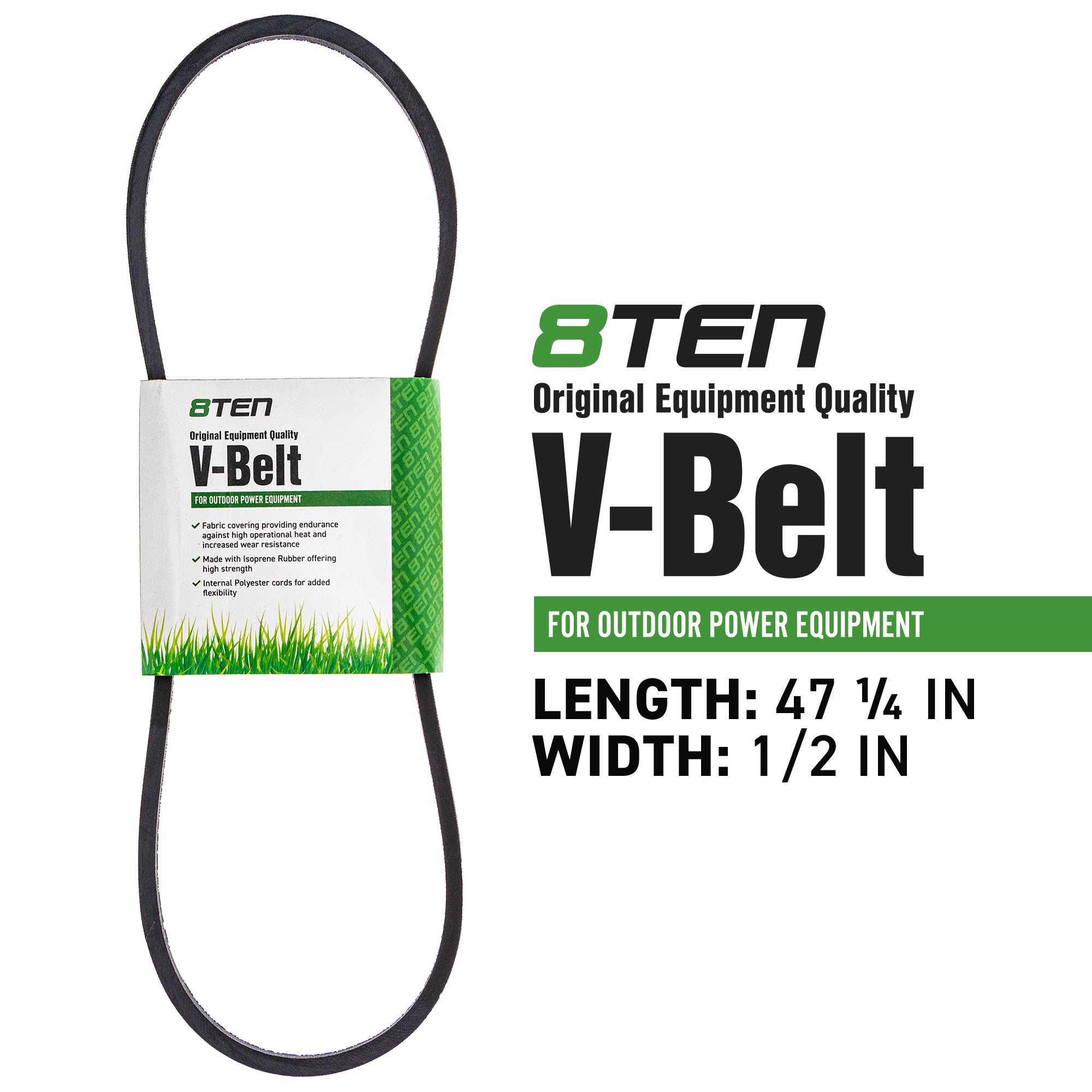 8TEN 810-CBL2453T Drive Belt for Walker Stens Oregon MURRAY Murray