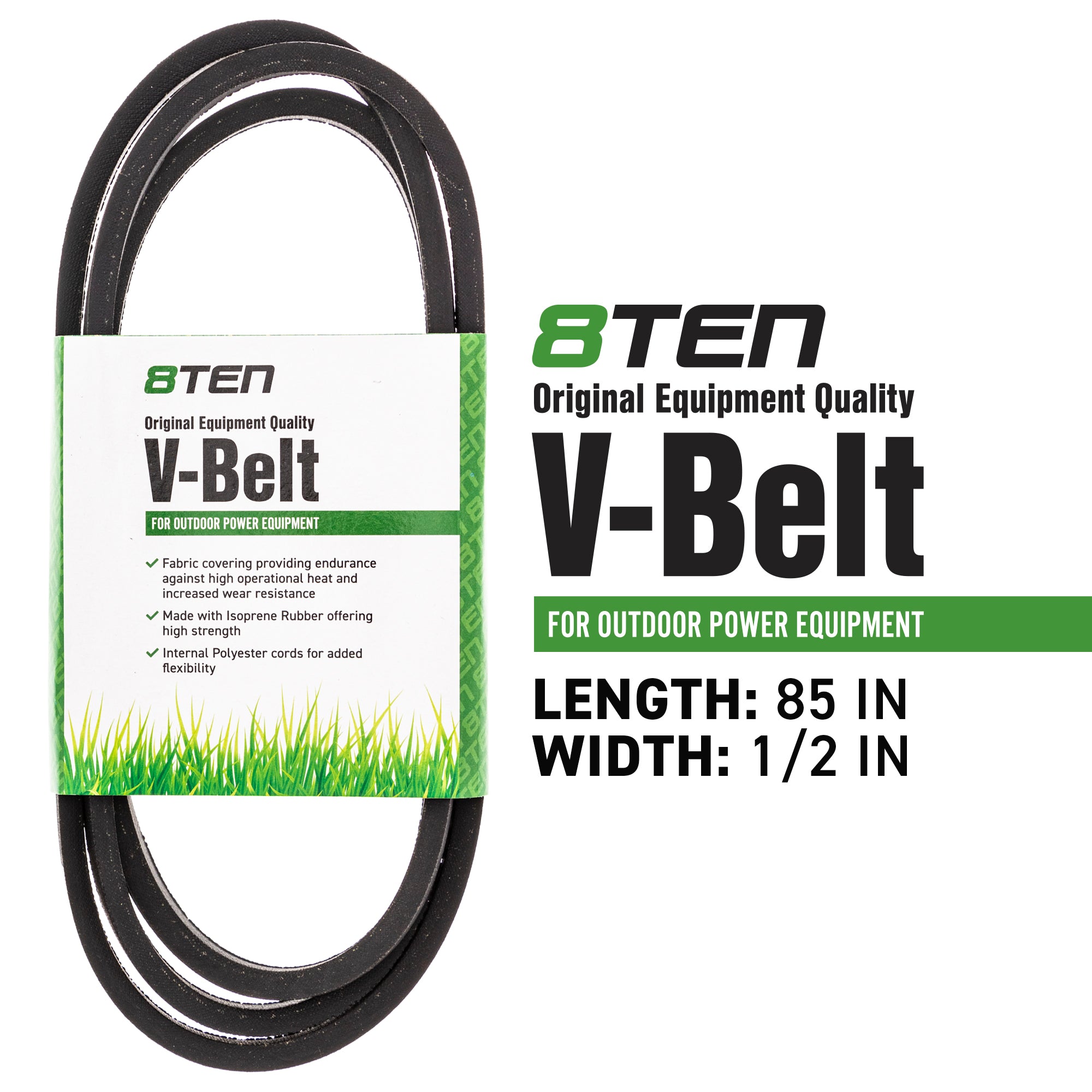 8TEN 810-CBL2455T Drive Belt for zOTHER YARDMAN Stens Oregon MTD Cub