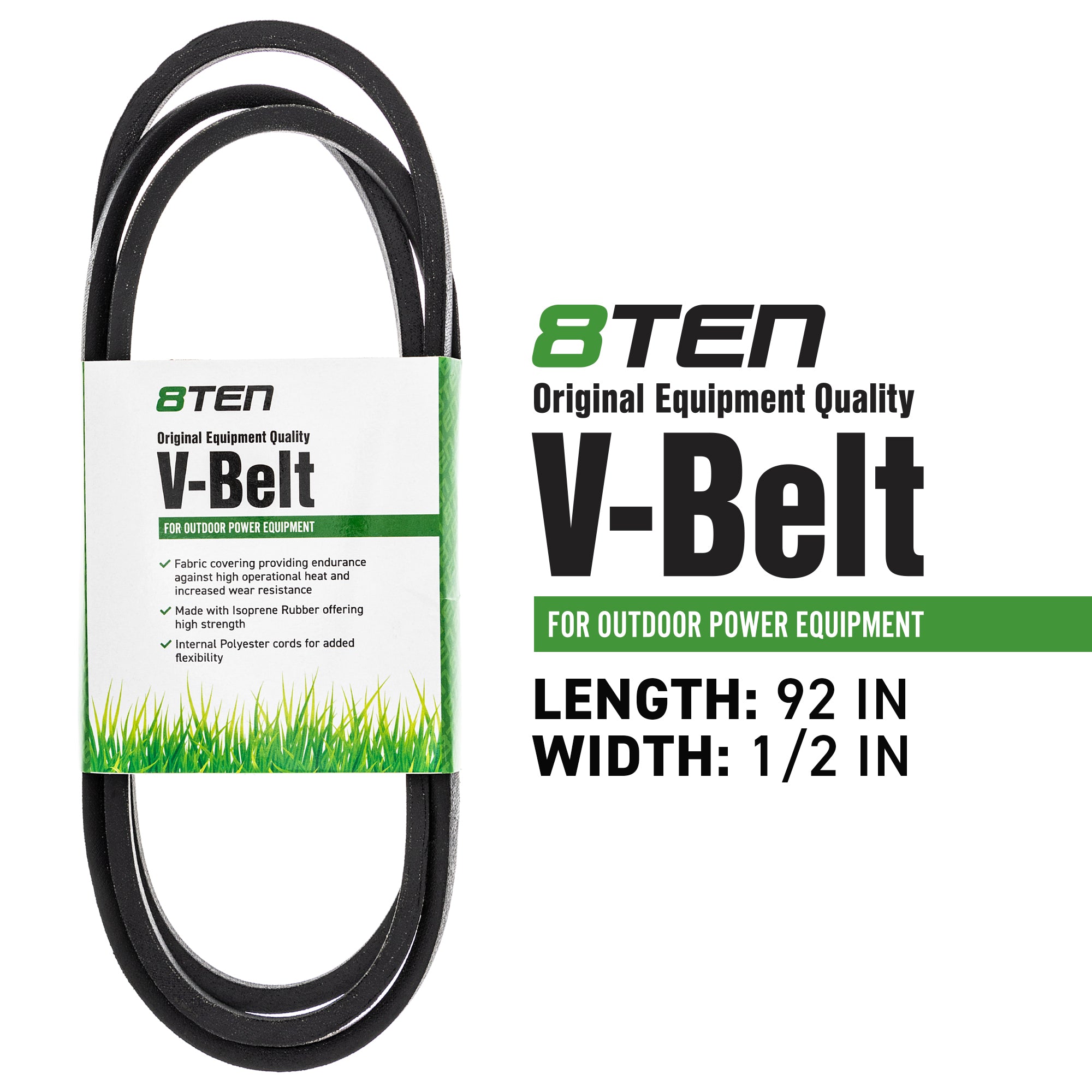 8TEN 810-CBL2459T PTO Clutch Belt for Stens Oregon Husqvarna Poulan