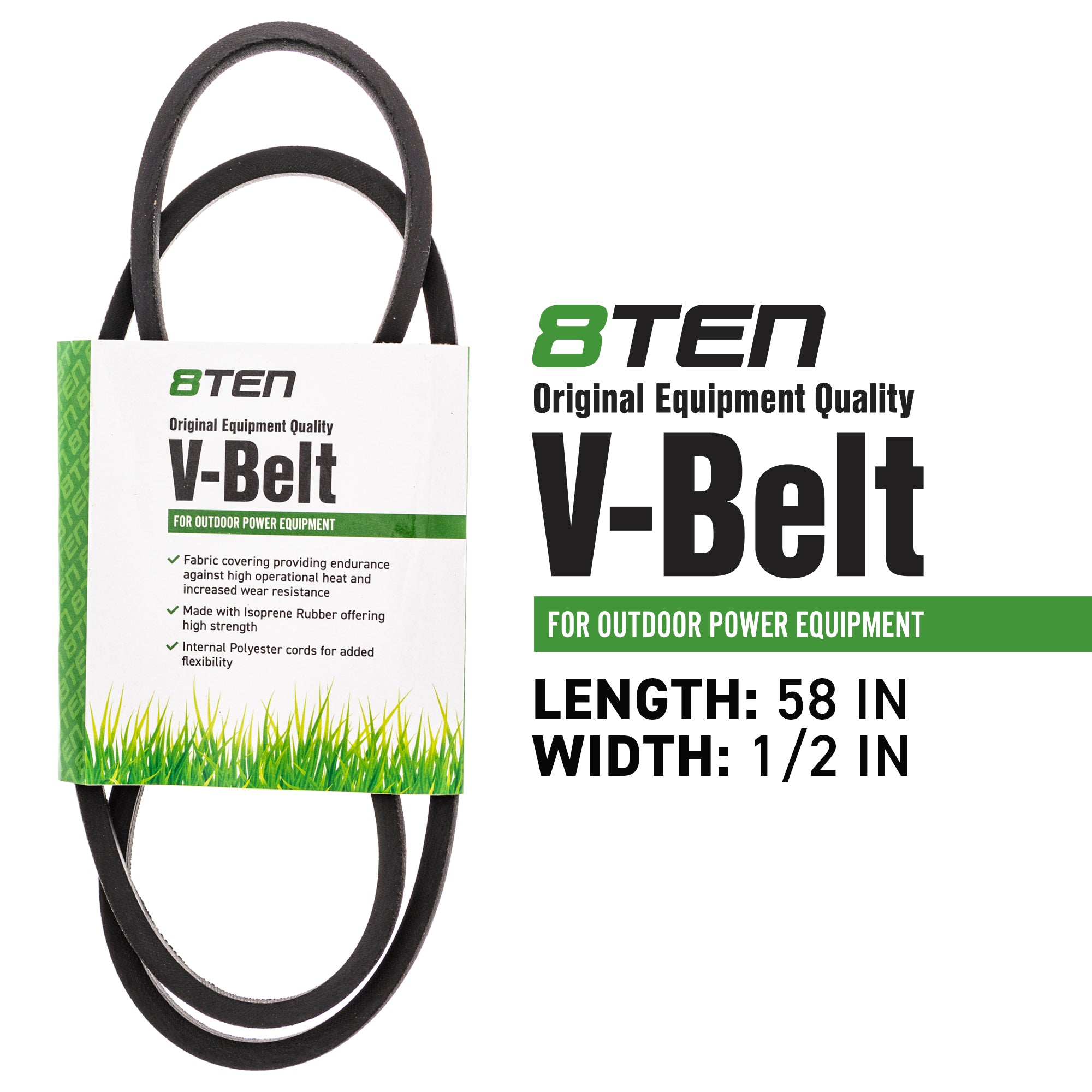 8TEN 810-CBL2451T Drive Belt for Stens Oregon MTD Cub Cadet