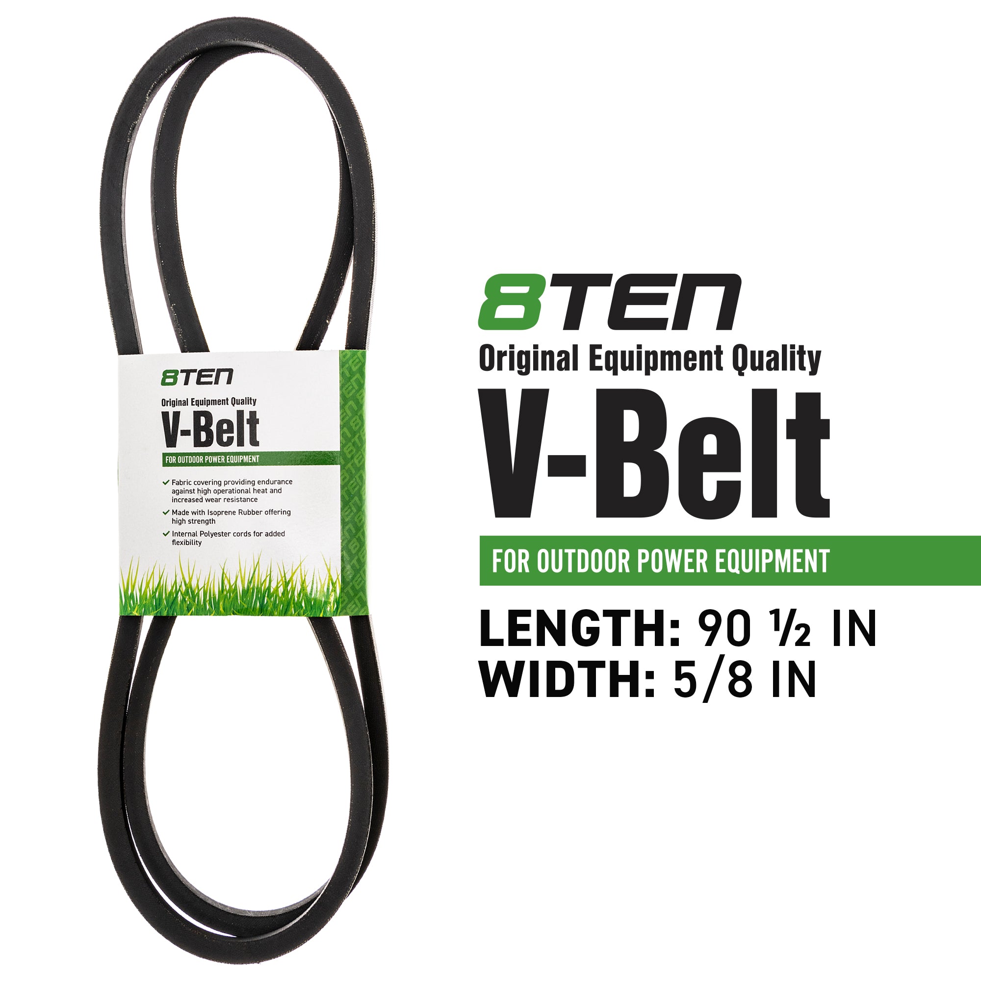 8TEN 810-CBL2462T Transmission Drive Belt for Toro Exmark Stens