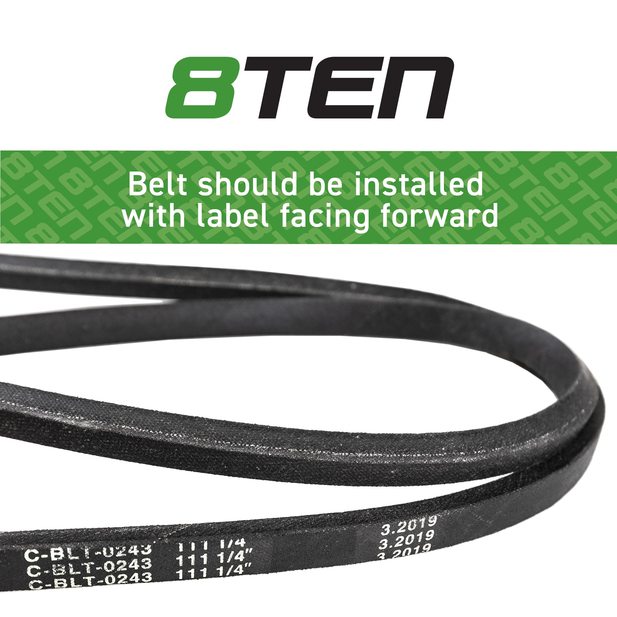 8TEN Deck Belt M154958 M110313