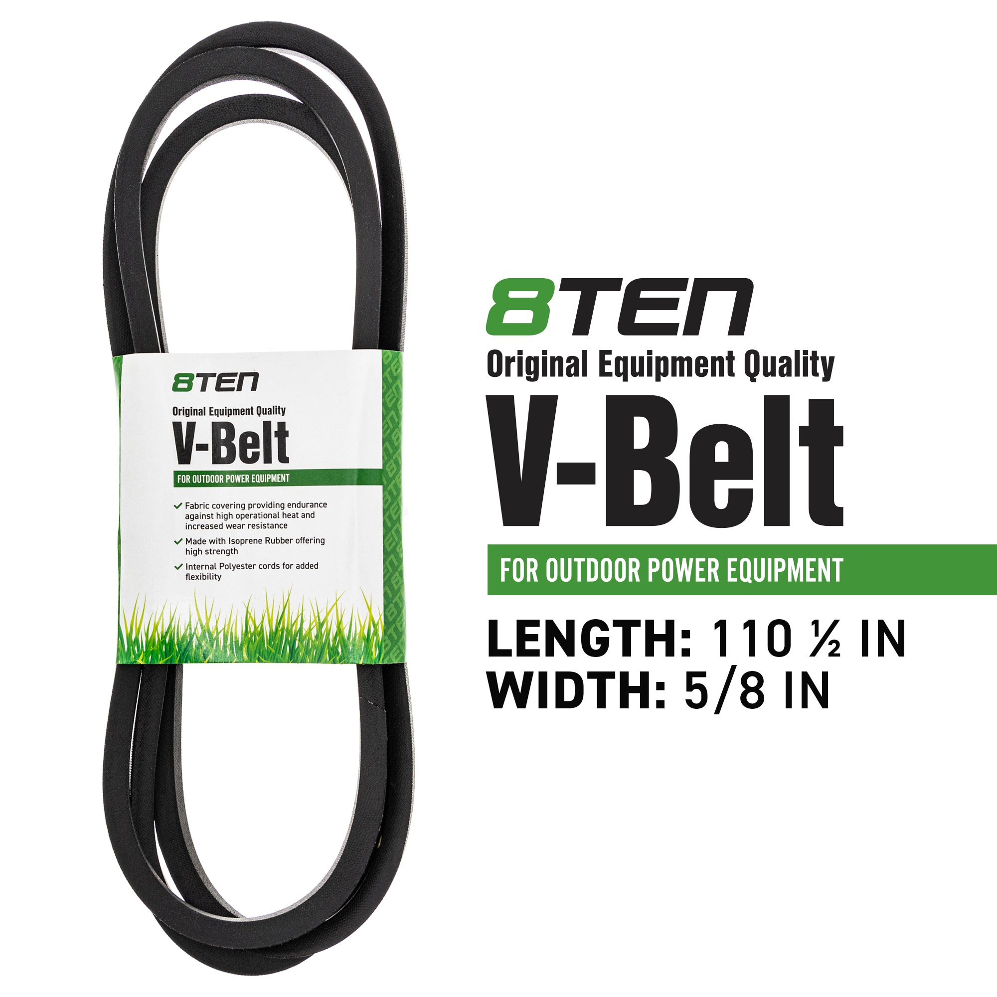 8TEN 810-CBL2468T PTO Clutch Belt for zOTHER Stens MTD Cub Cadet