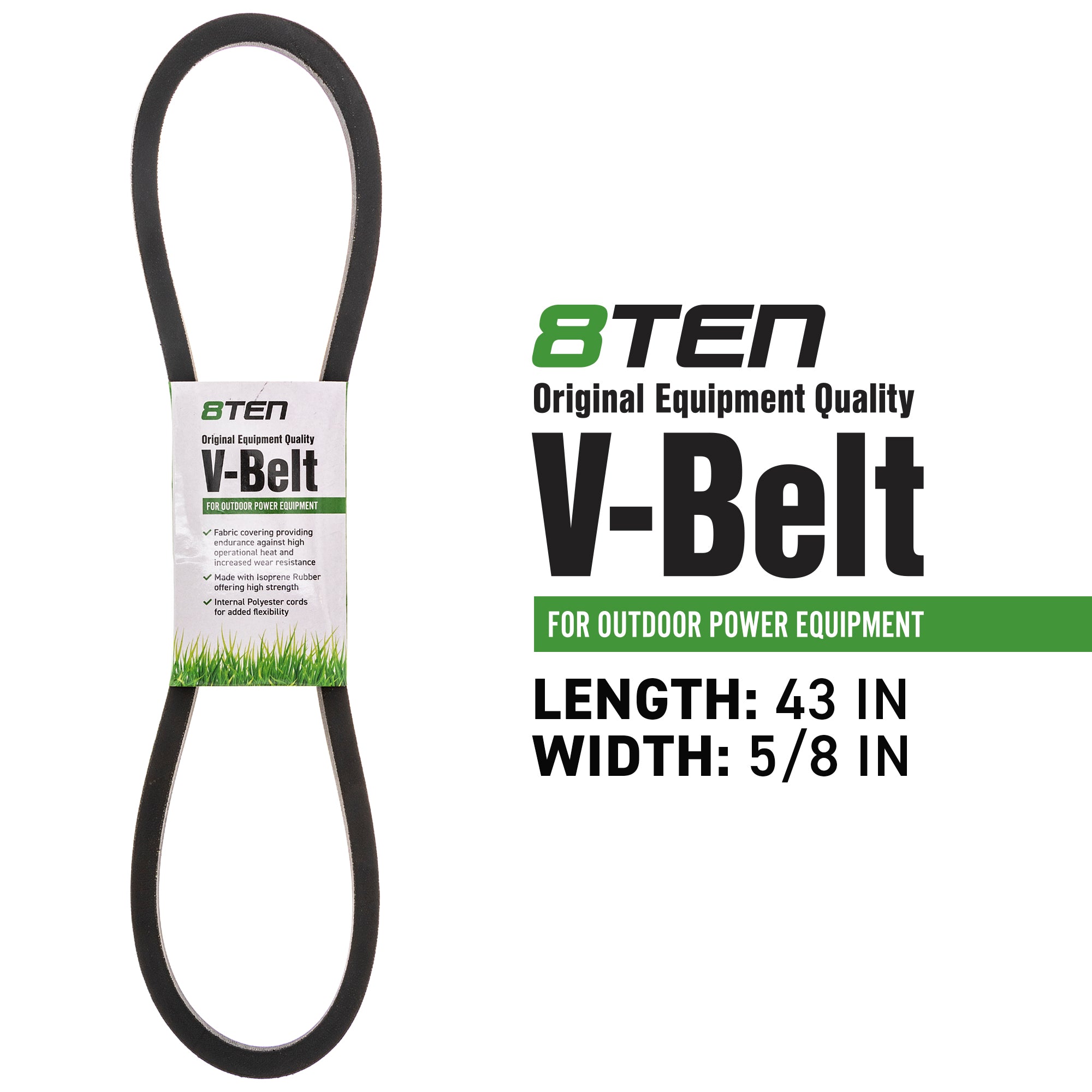 8TEN 810-CBL2460T Transmission Drive Belt for zOTHER Stens Oregon