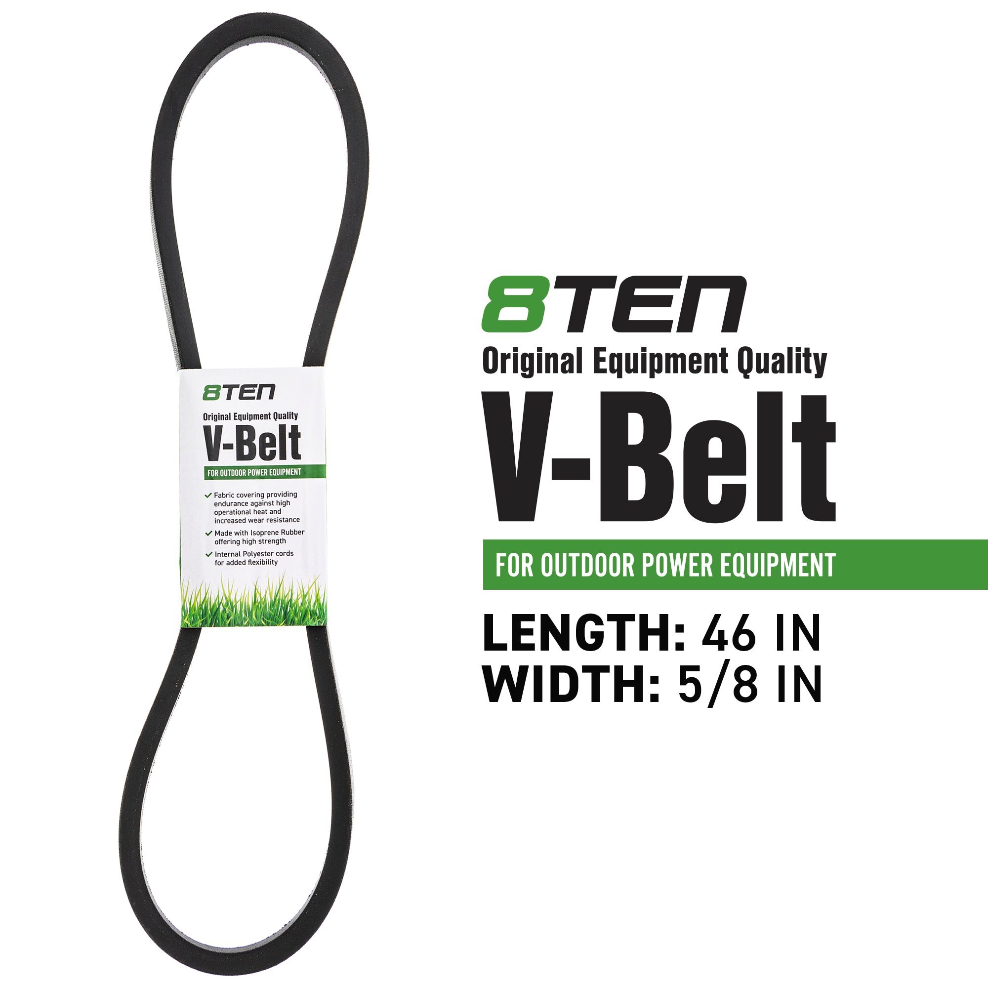 8TEN 810-CBL2472T Transmission Drive Belt for Stens MTD Cub Cadet