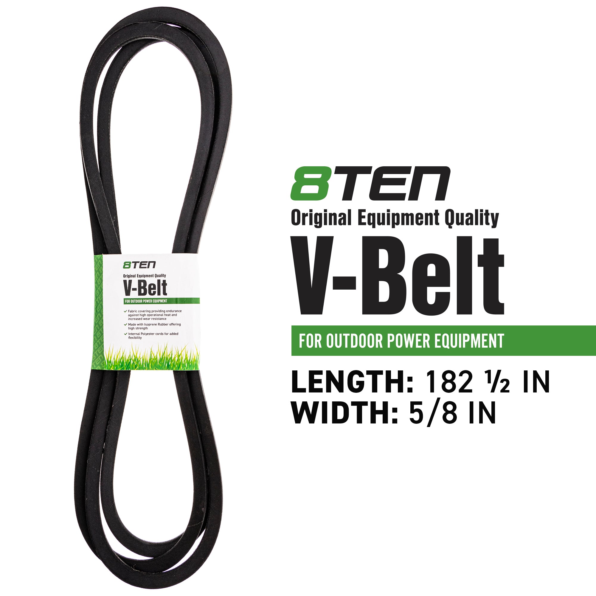 8TEN 810-CBL2477T Deck Belt for Stens MTD Cub Cadet Troy-Bilt John