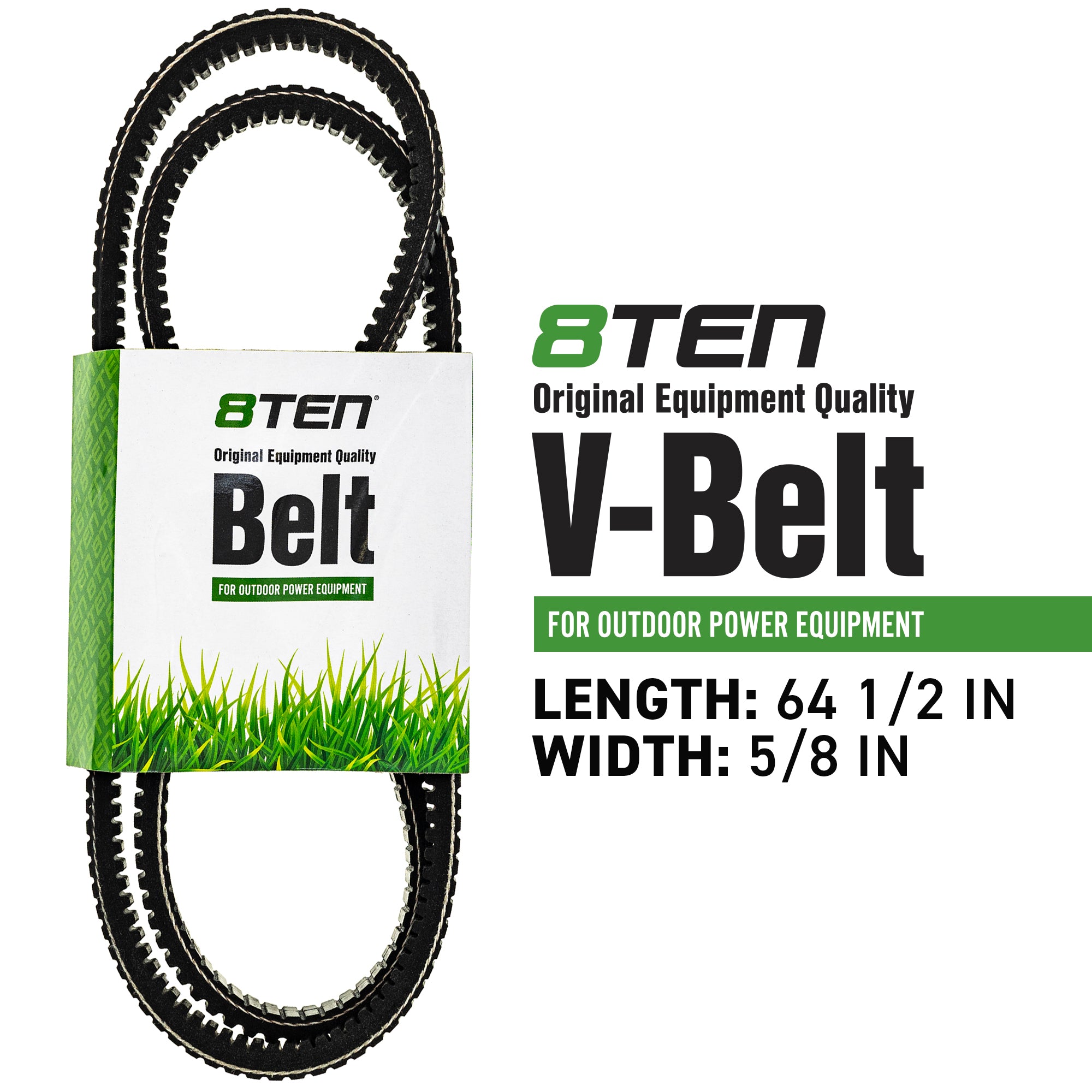 8TEN 810-CBL2487T Cogged Deck Belt for zOTHER Oregon John Deere