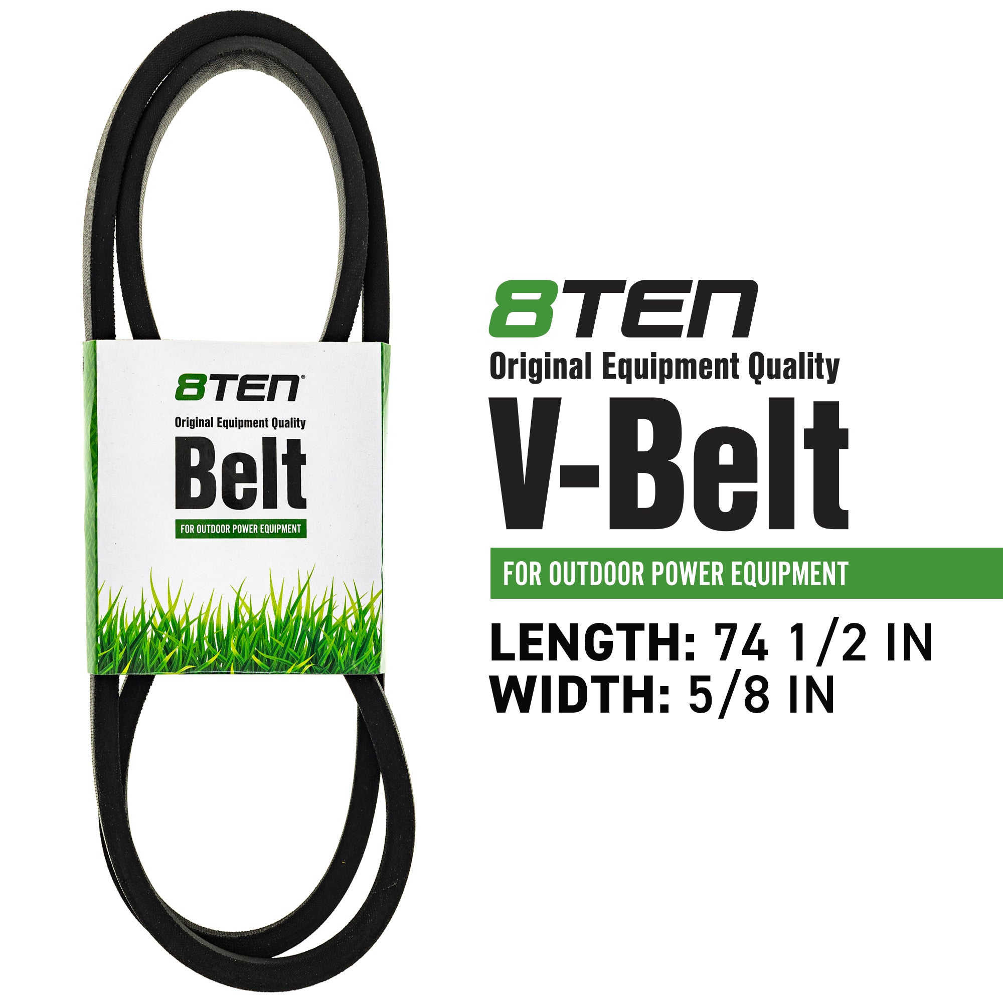 8TEN 810-CBL2405T Drive Belt for John Deere HydroWalk Deere
