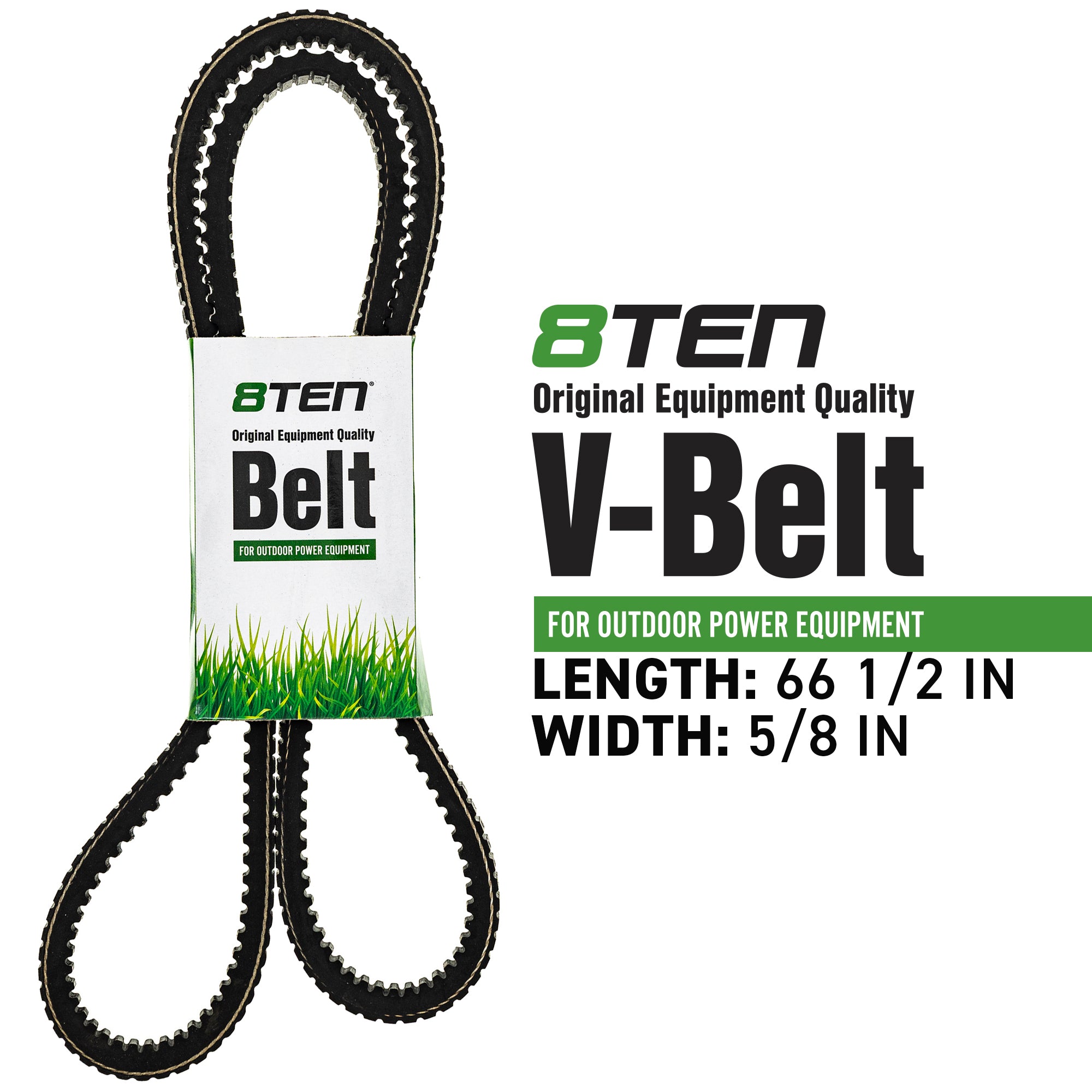 8TEN 810-CBL2523T Primary Deck Drive Belt for zOTHER John Deere