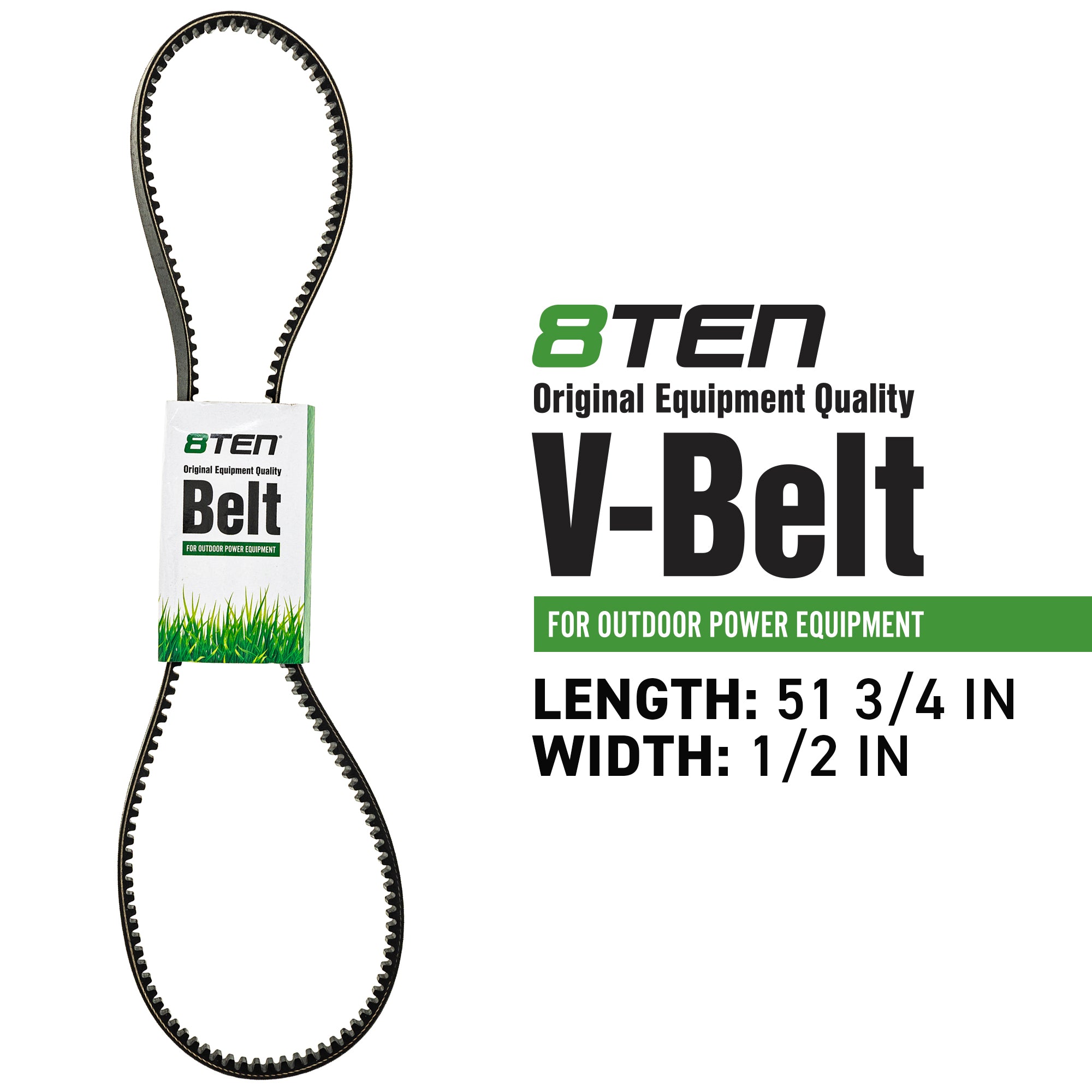 8TEN 810-CBL2593T Cogged Deck Belt for zOTHER Ariens Gravely Zoom