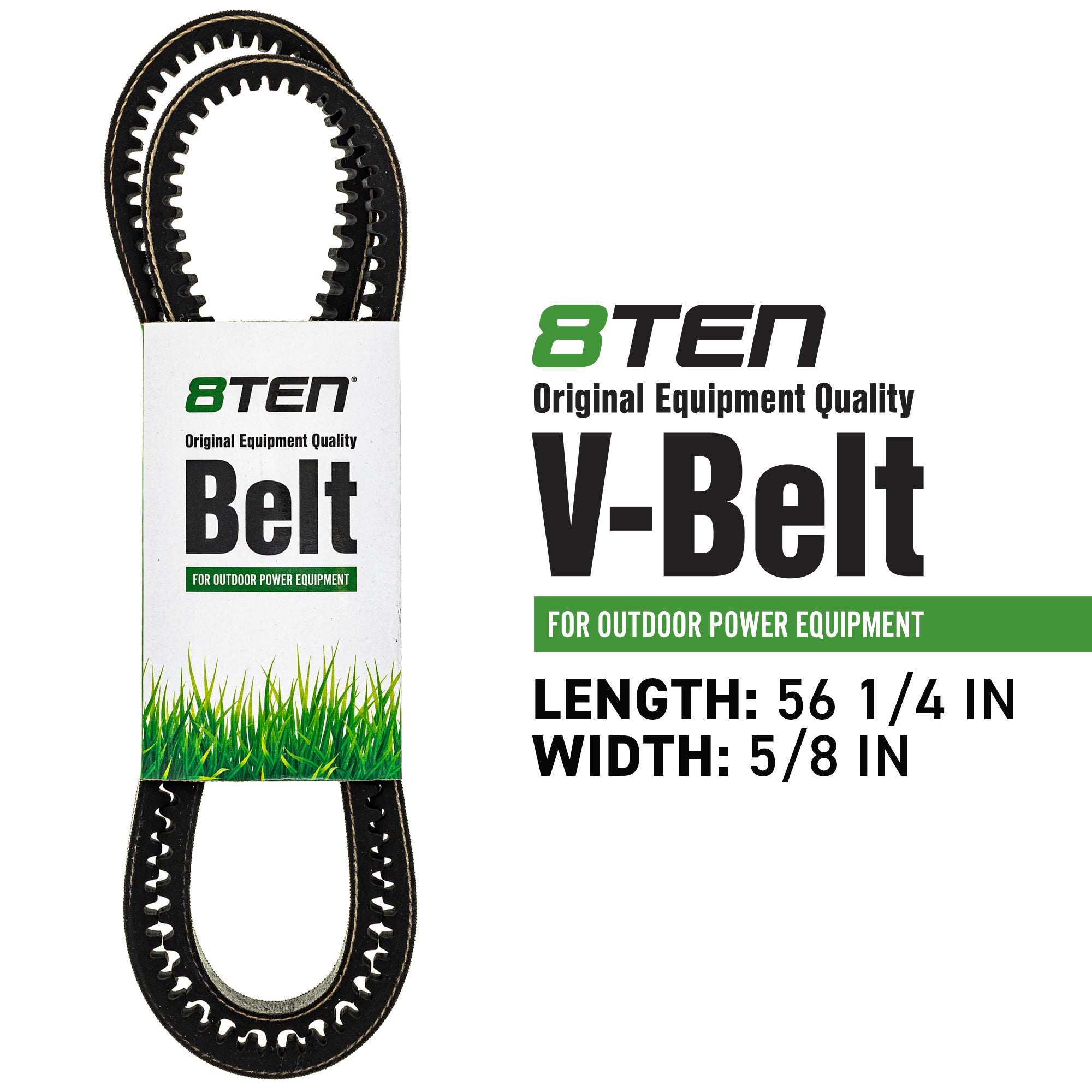 8TEN 810-CBL2596T Cogged Deck Belt for Ariens Gravely ZT Zoom