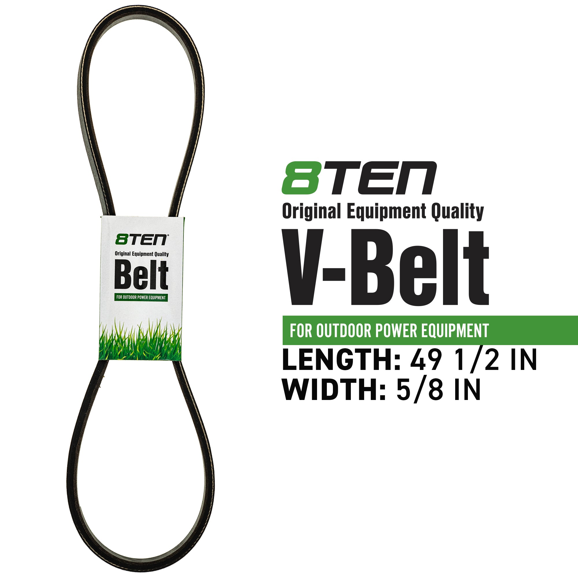 8TEN 810-CBL2610T Drive Belt for zOTHER Zoom Pro-Master Pro Fairway