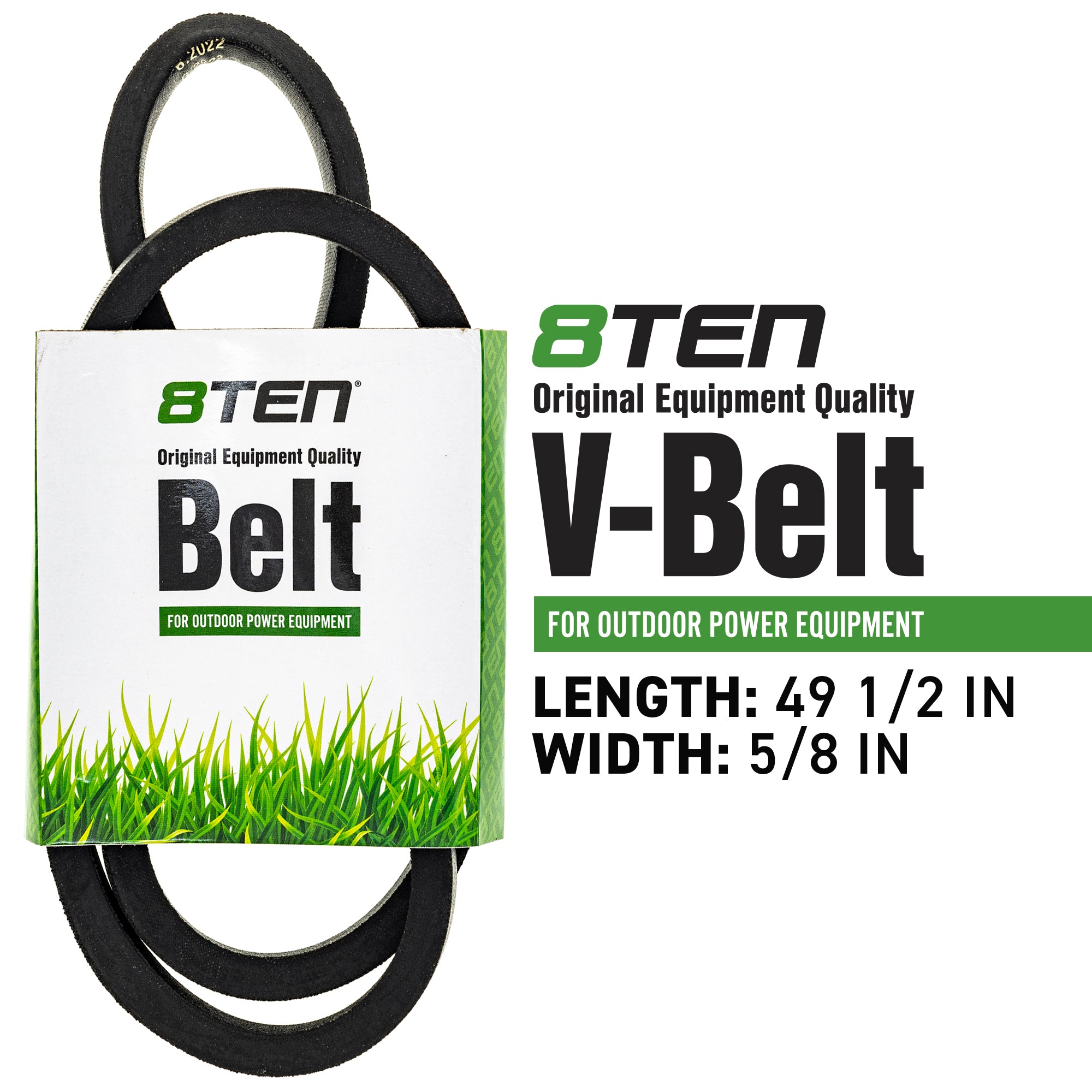 8TEN 810-CBL2739T Deck Belt for zOTHER Tiger