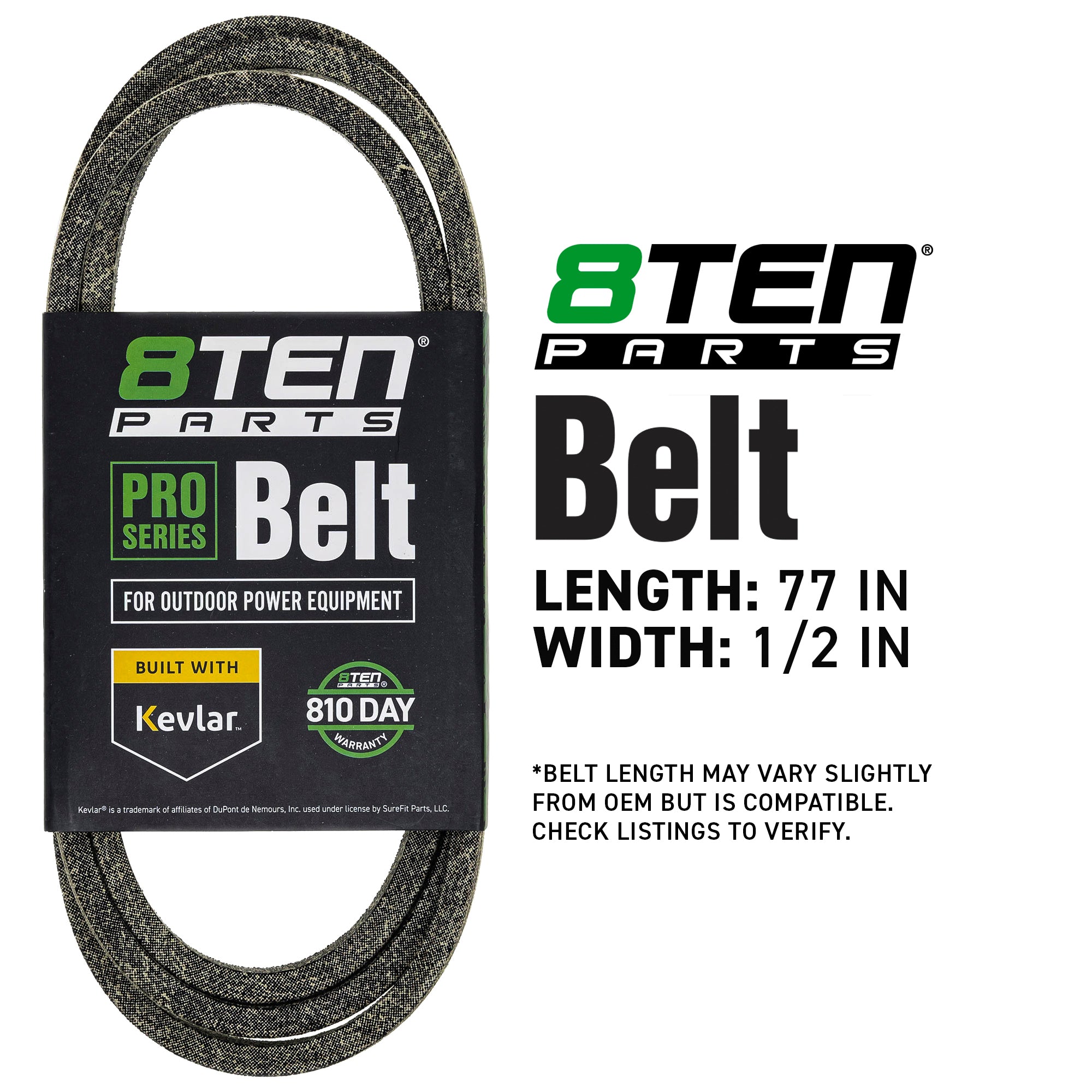 8TEN 810-CBL2883T Belt with Kevlar® for Y155H107RBA Y145H92RBB