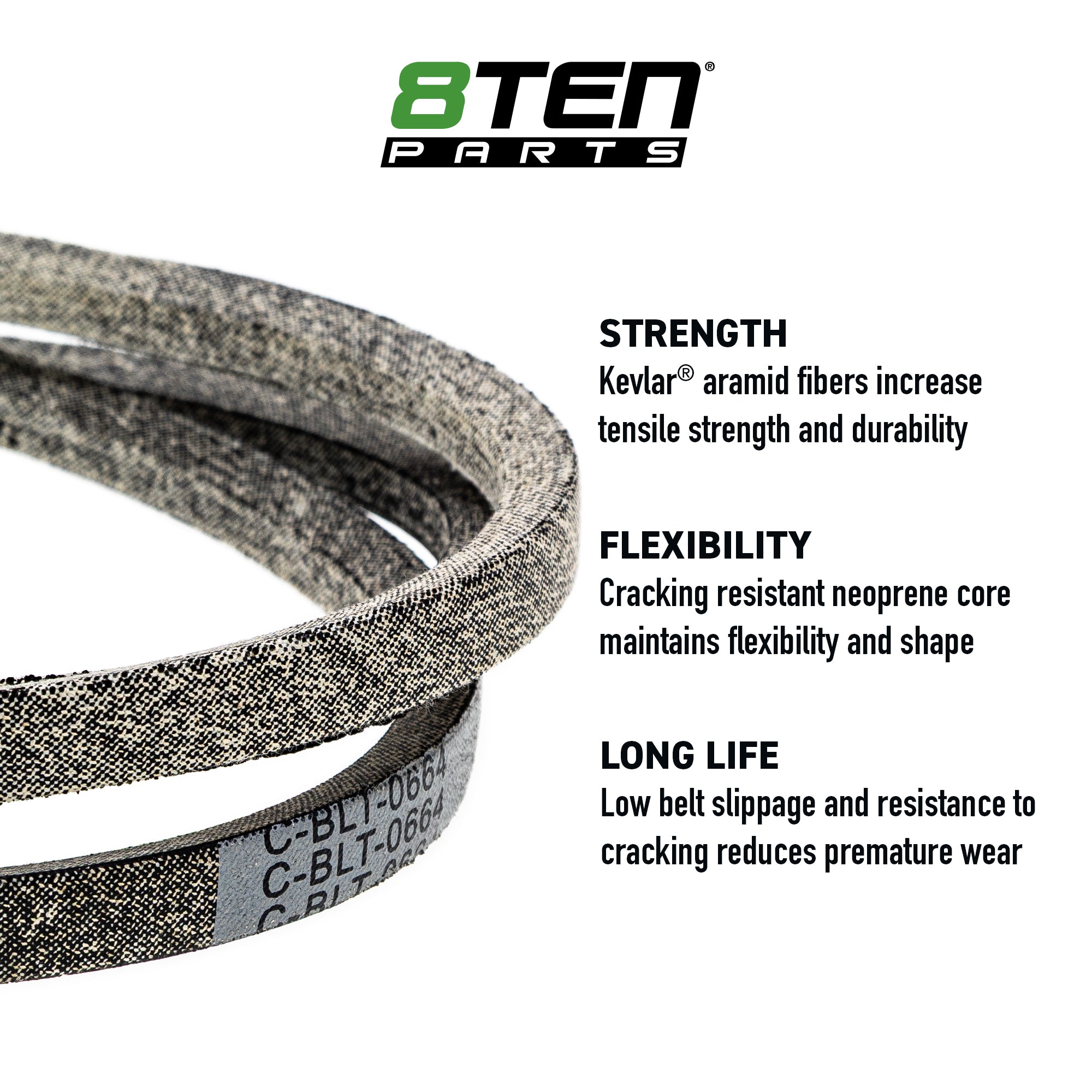8TEN 810-CBL2886T Replacement Belt