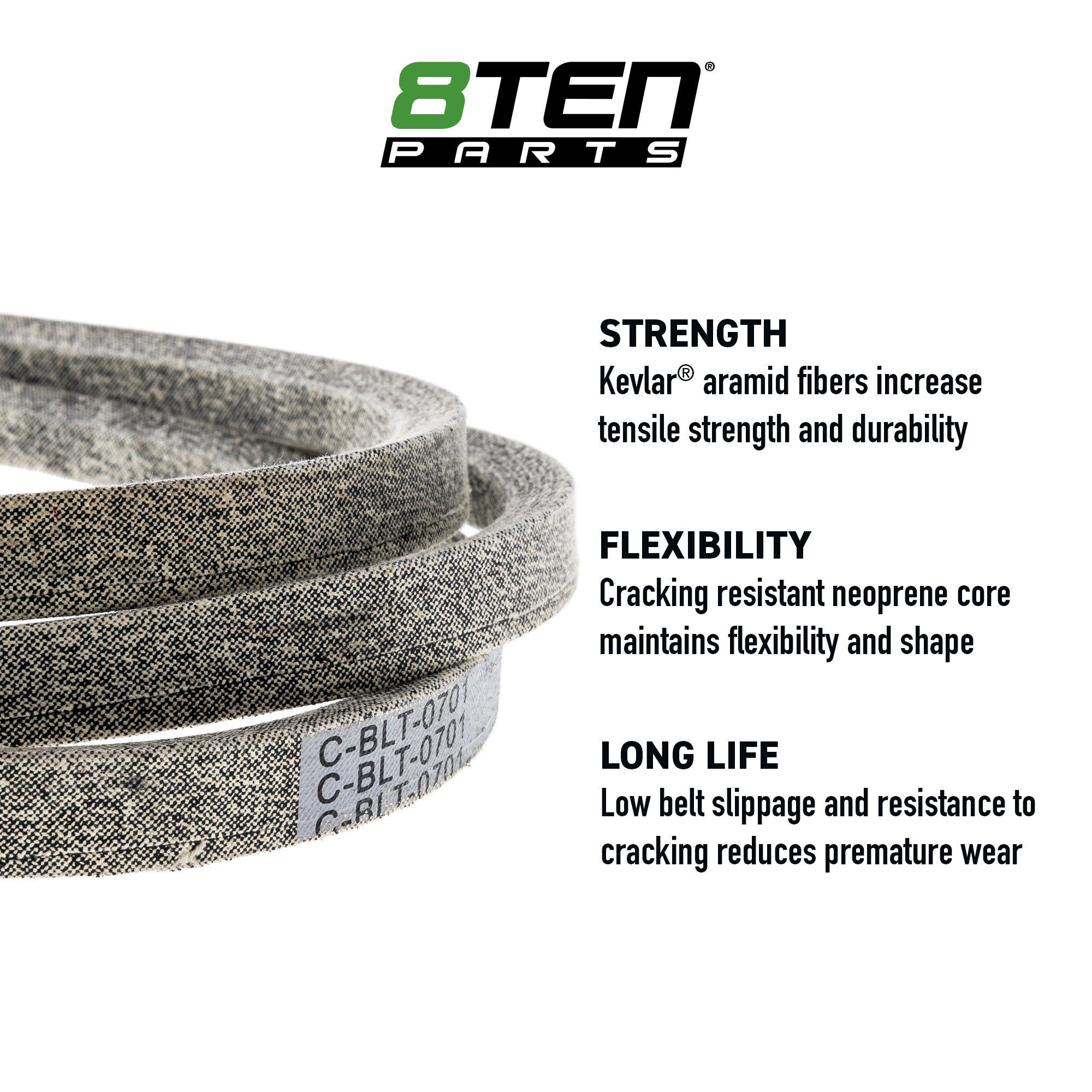 8TEN 810-CBL2923T Replacement Belt