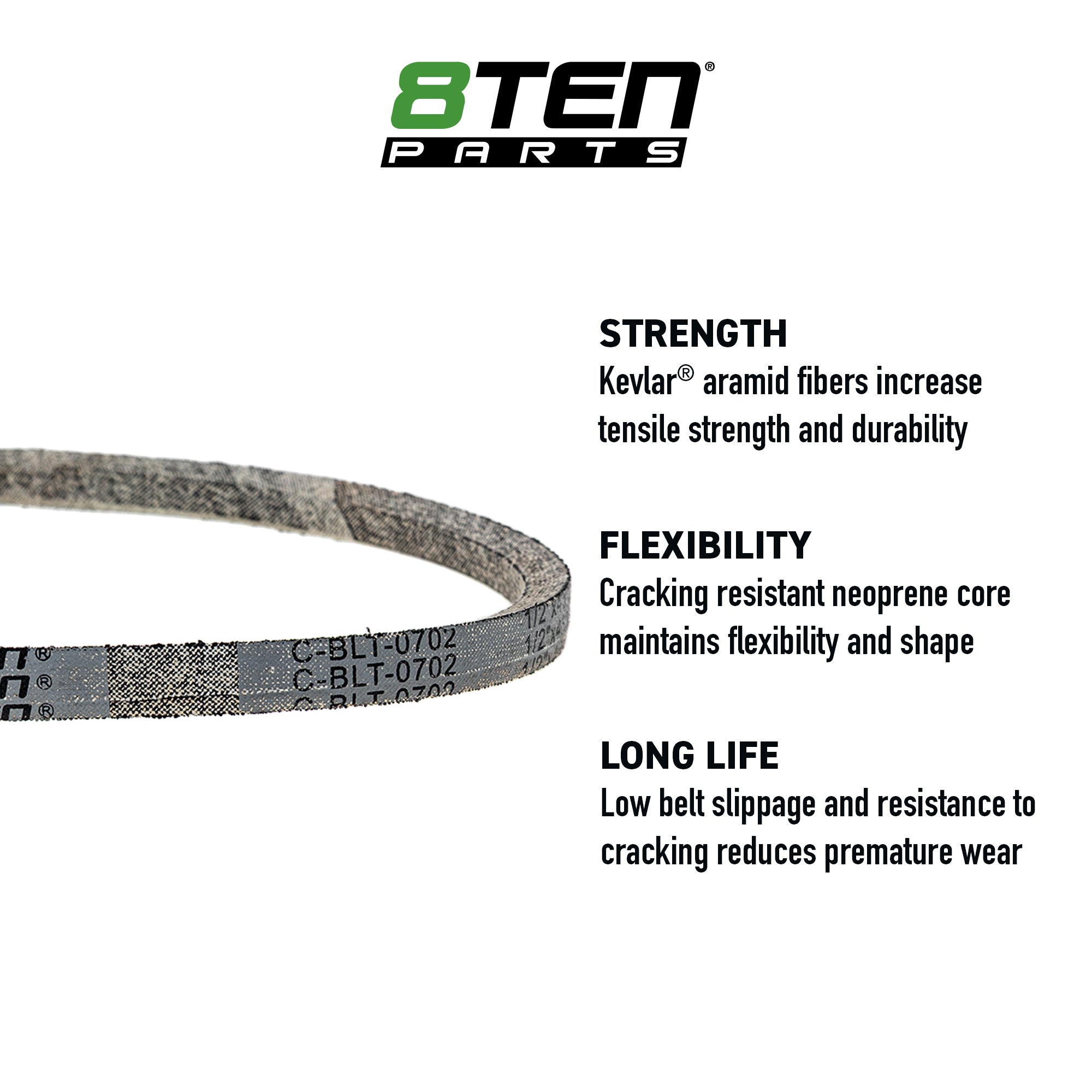 8TEN 810-CBL2924T Replacement Belt